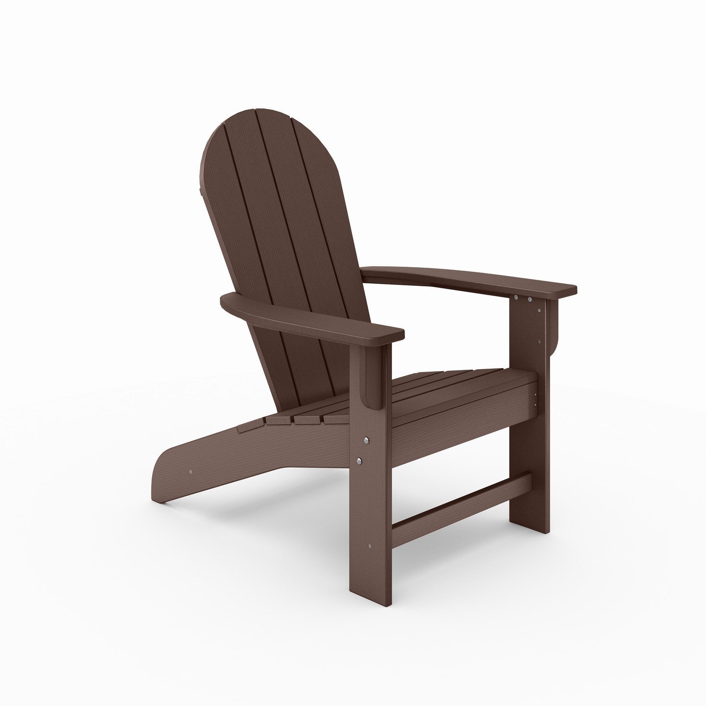 Brown HDPE Poly Lumber Adirondack Chair – Pool & Patio