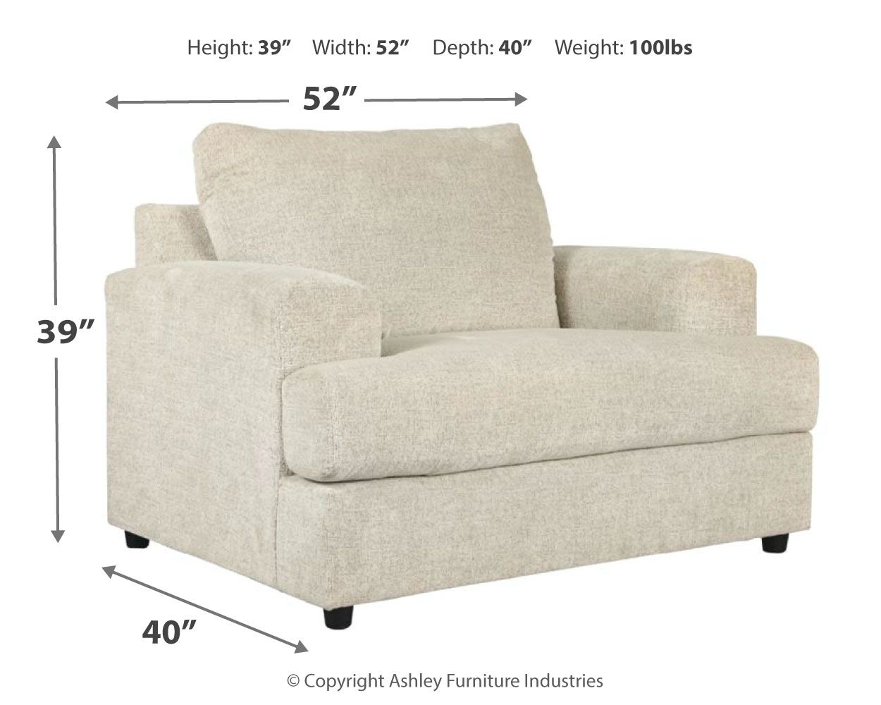 Soletren - Chair and a Half - Stone