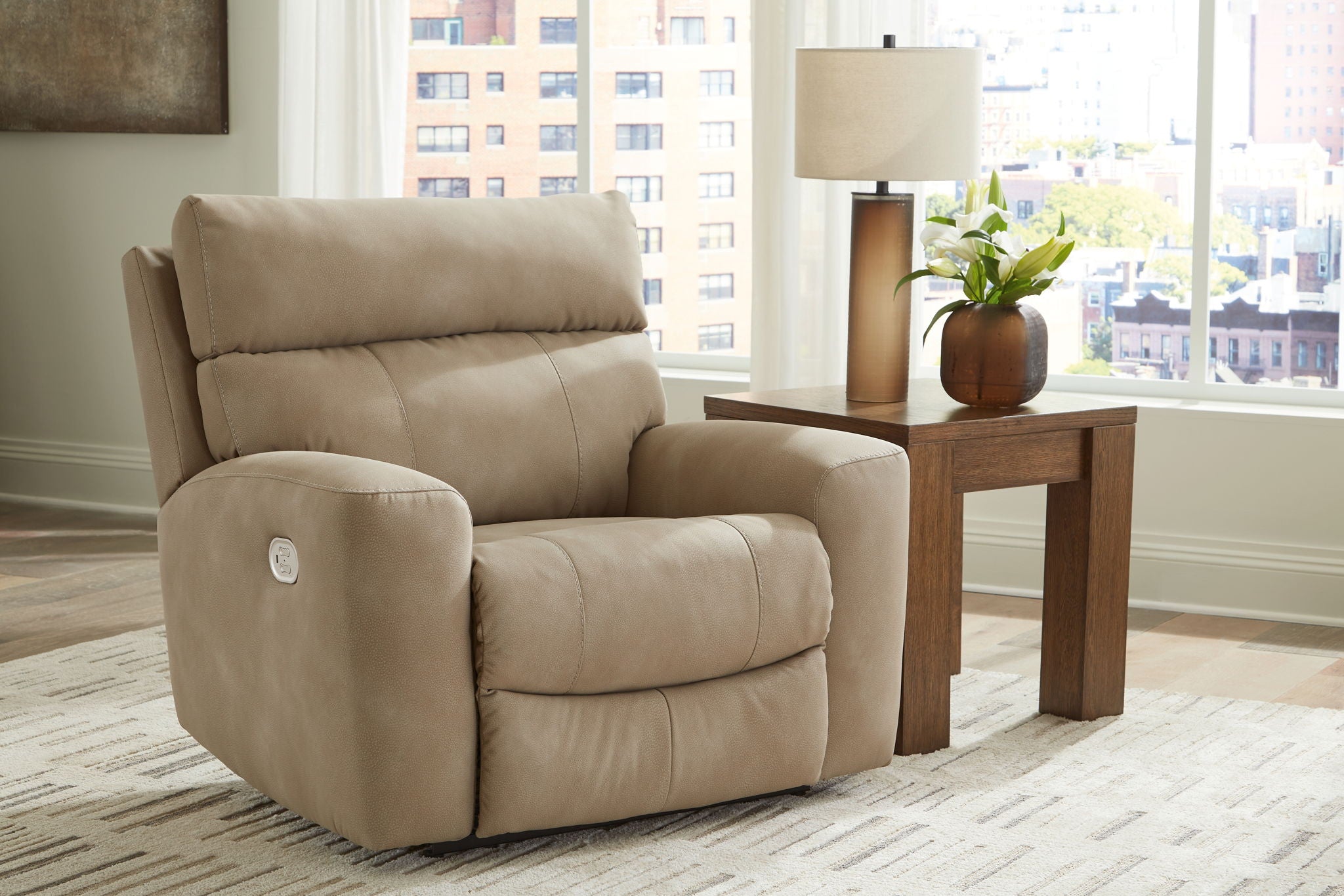 Next-Gen Durapella - Power Recliner With Adj Headrest