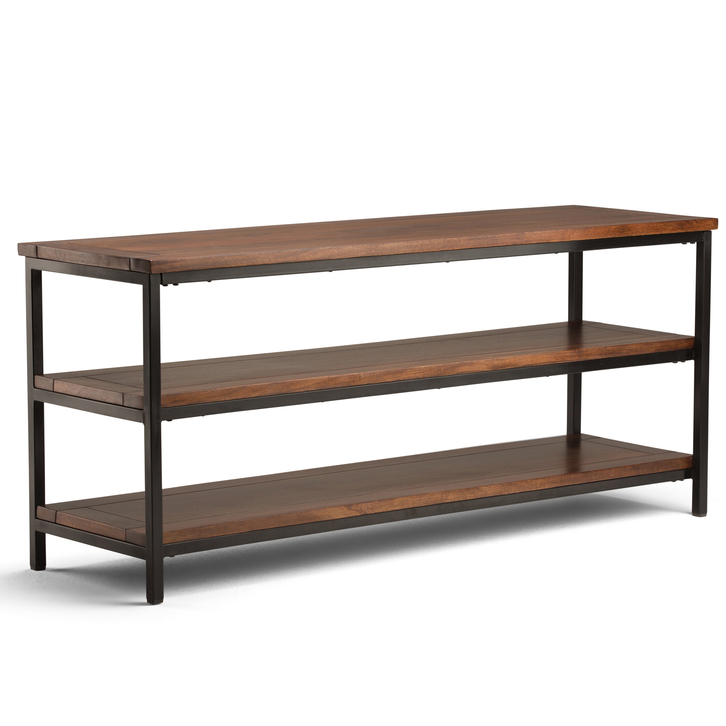 Skyler TV Stand - Dark Cognac Brown Media Console
