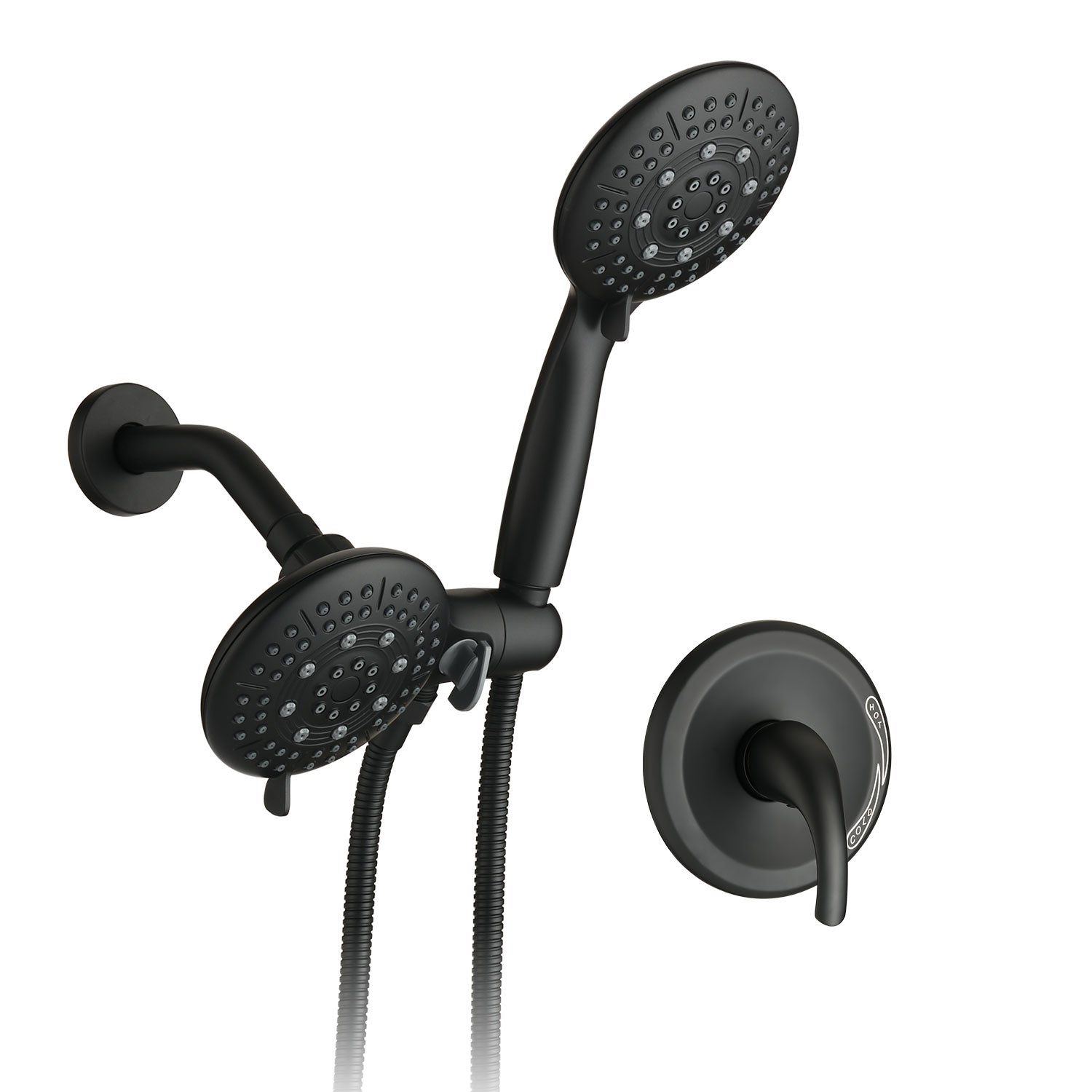 Luxury 6-Spray Rain Shower Head & Handheld