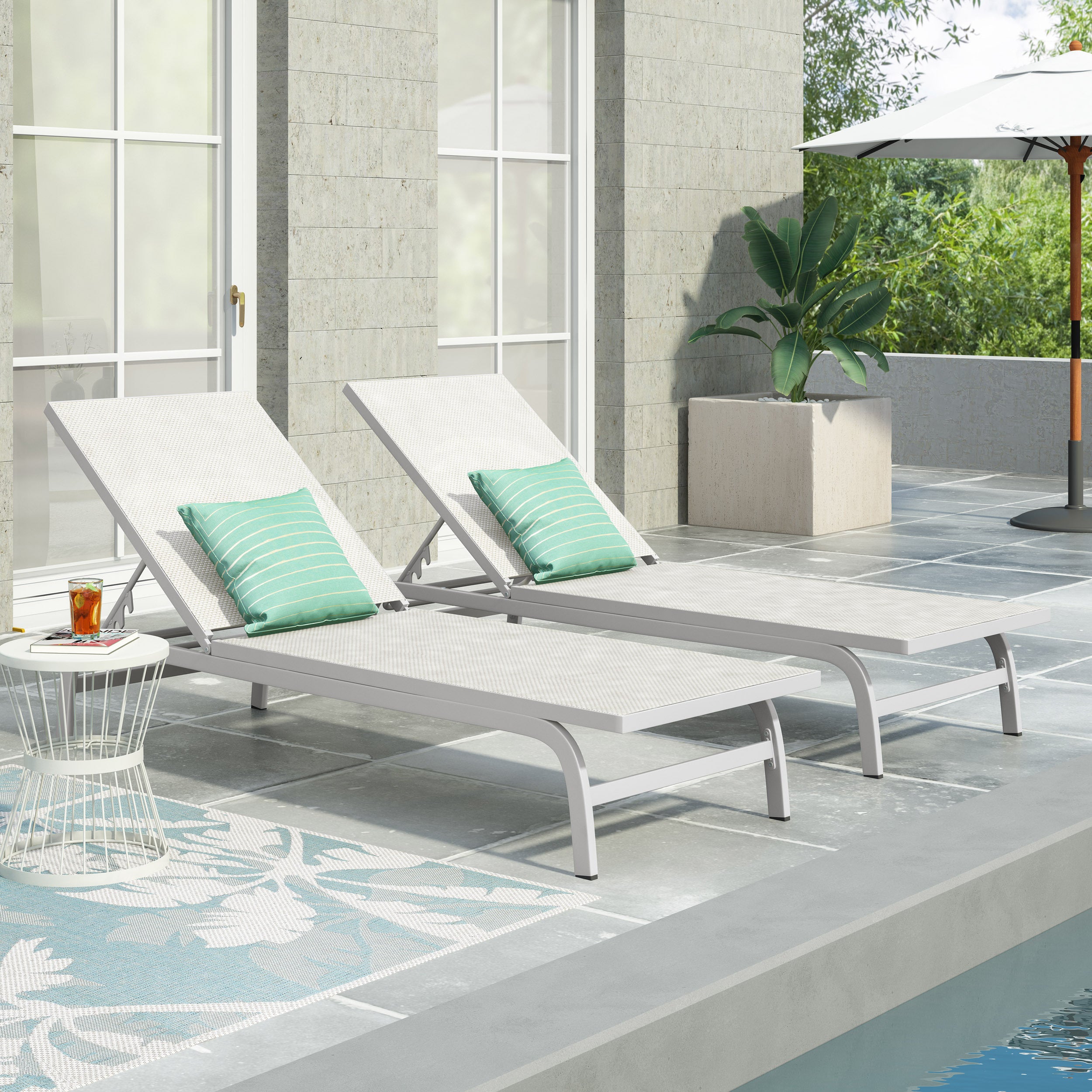 Finn Chaise Lounge: Luxury Relaxation Redefined