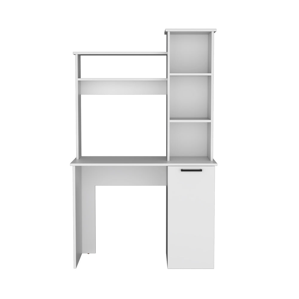 Dumas White Computer Desk | Office Desk | Modern Design