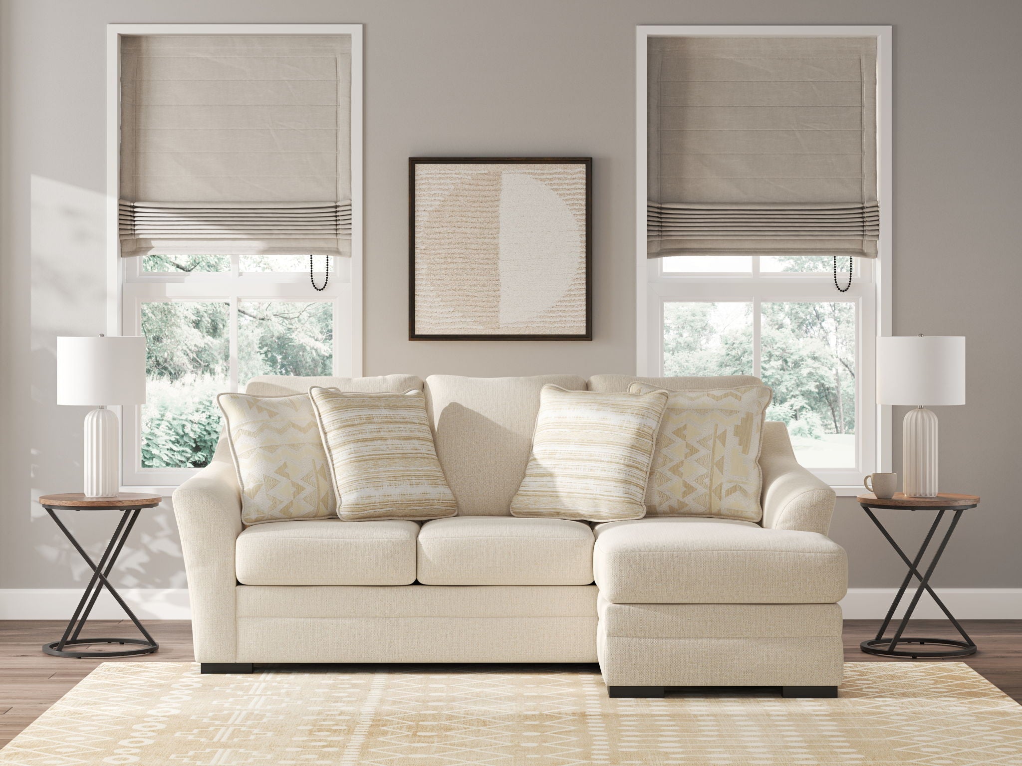 Lango - Queen Sofa Chaise Sleeper - Jute