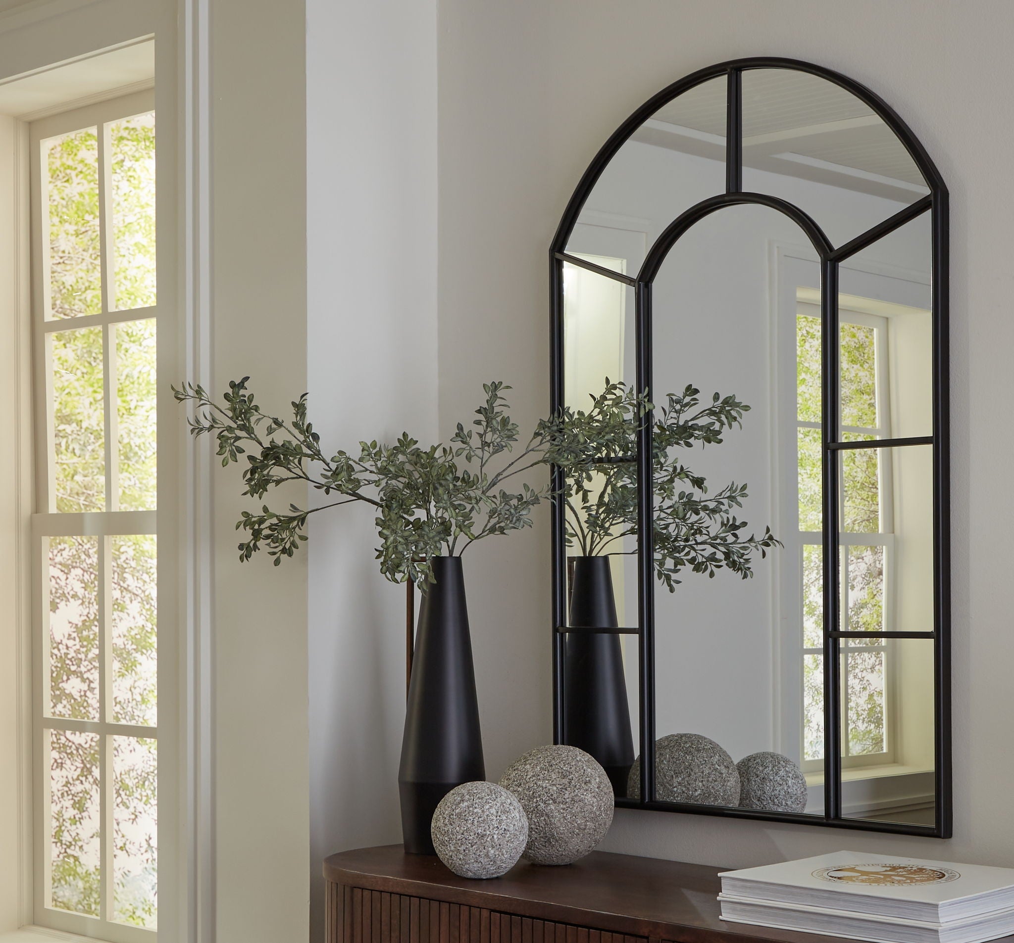 Evengton - Accent Mirror - Black