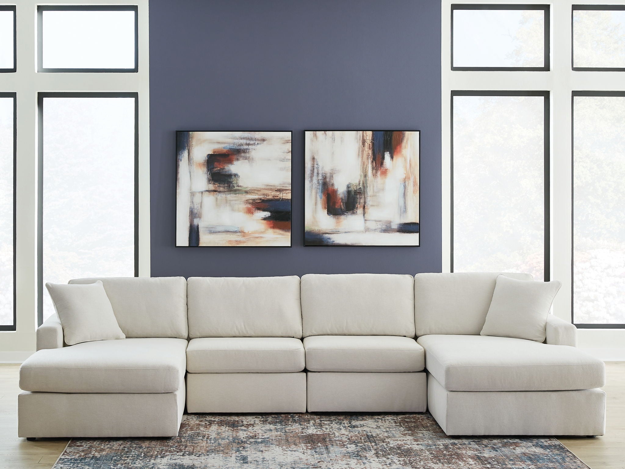 Modmax - Sectional - Oyster
