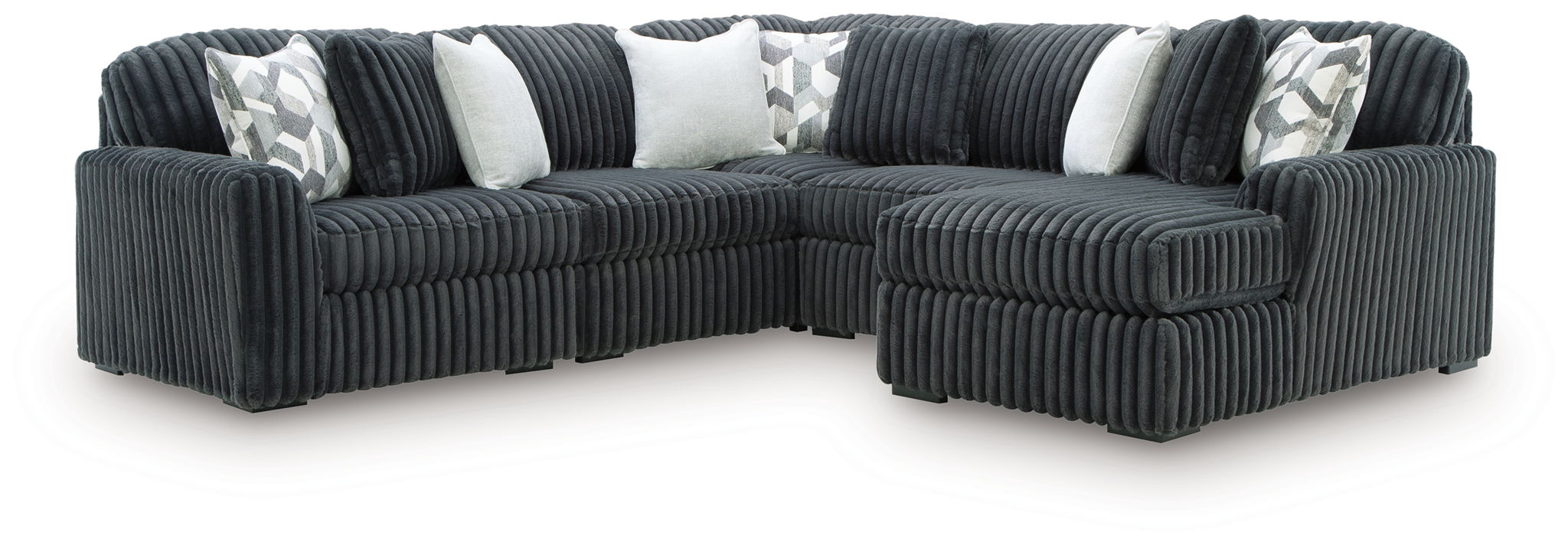 Midnight-Madness - Sectional - Gunmetal