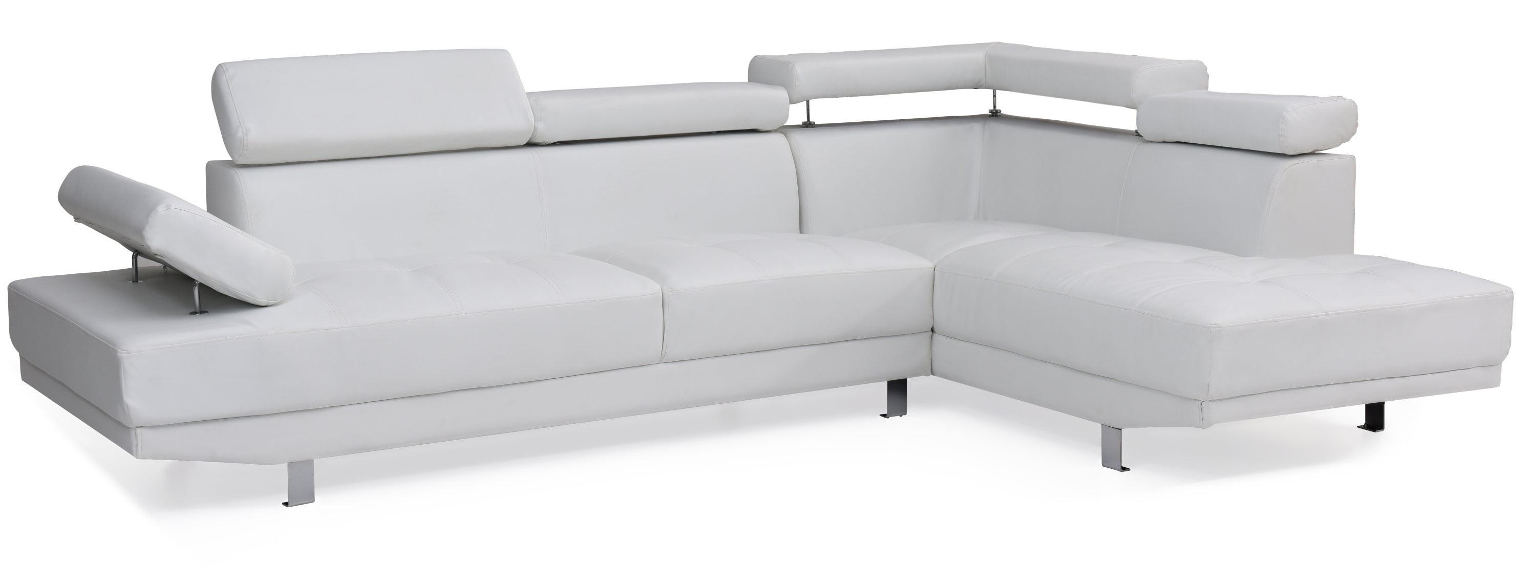 Glory Riveredge G449-SC Sectional (White)