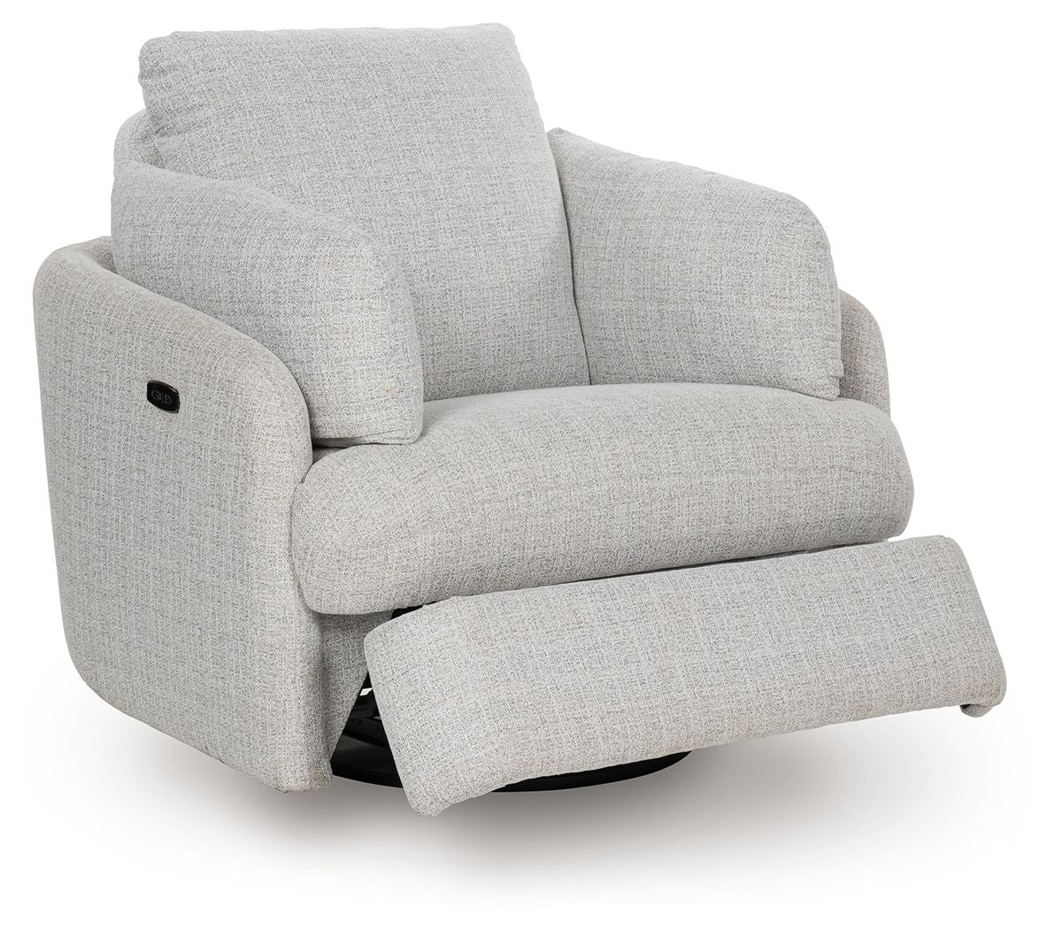 Alainmont Next-Gen Nuvella - Swivel Power Recliner - Stone