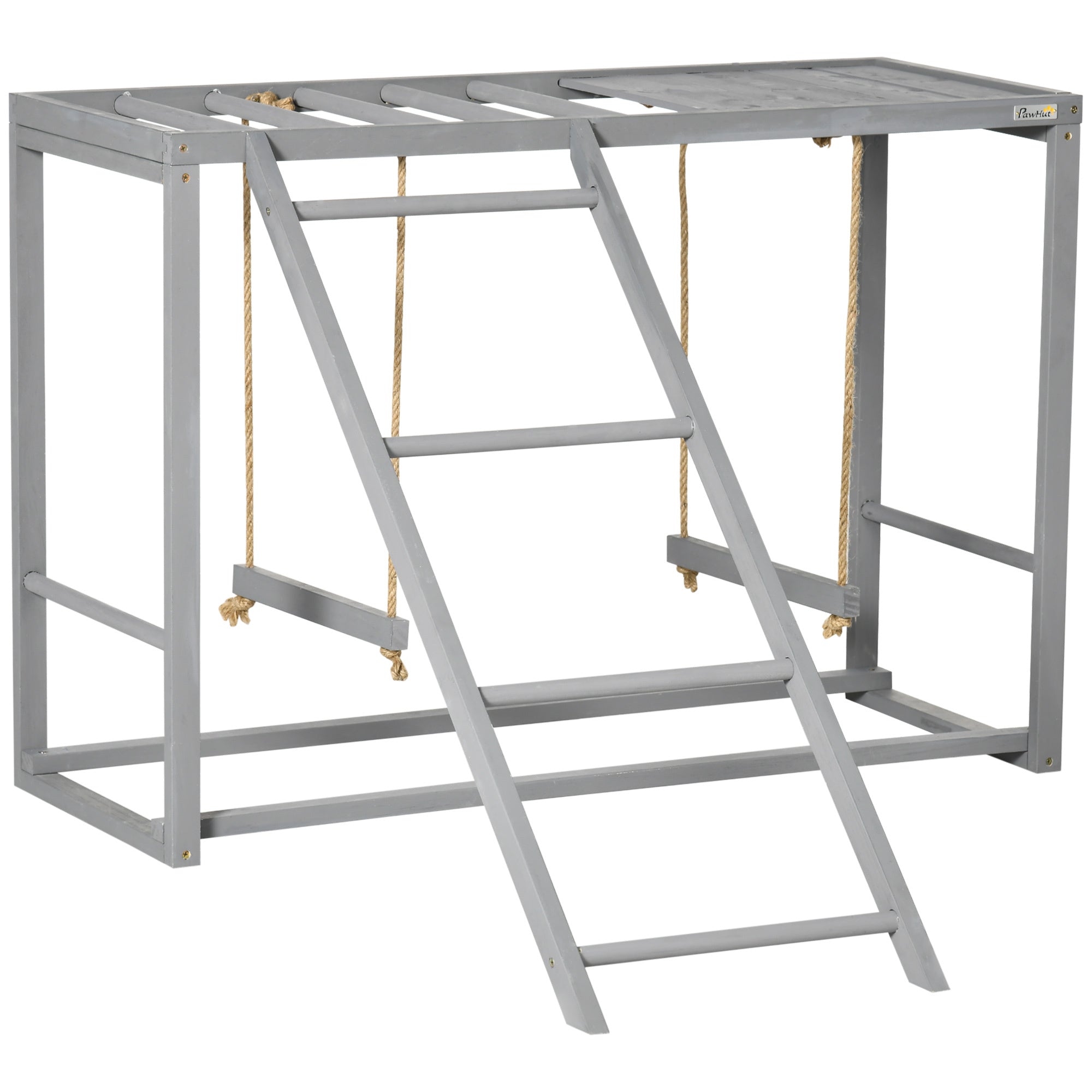 PawHut Chicken Swing: Wooden Coop Accessory