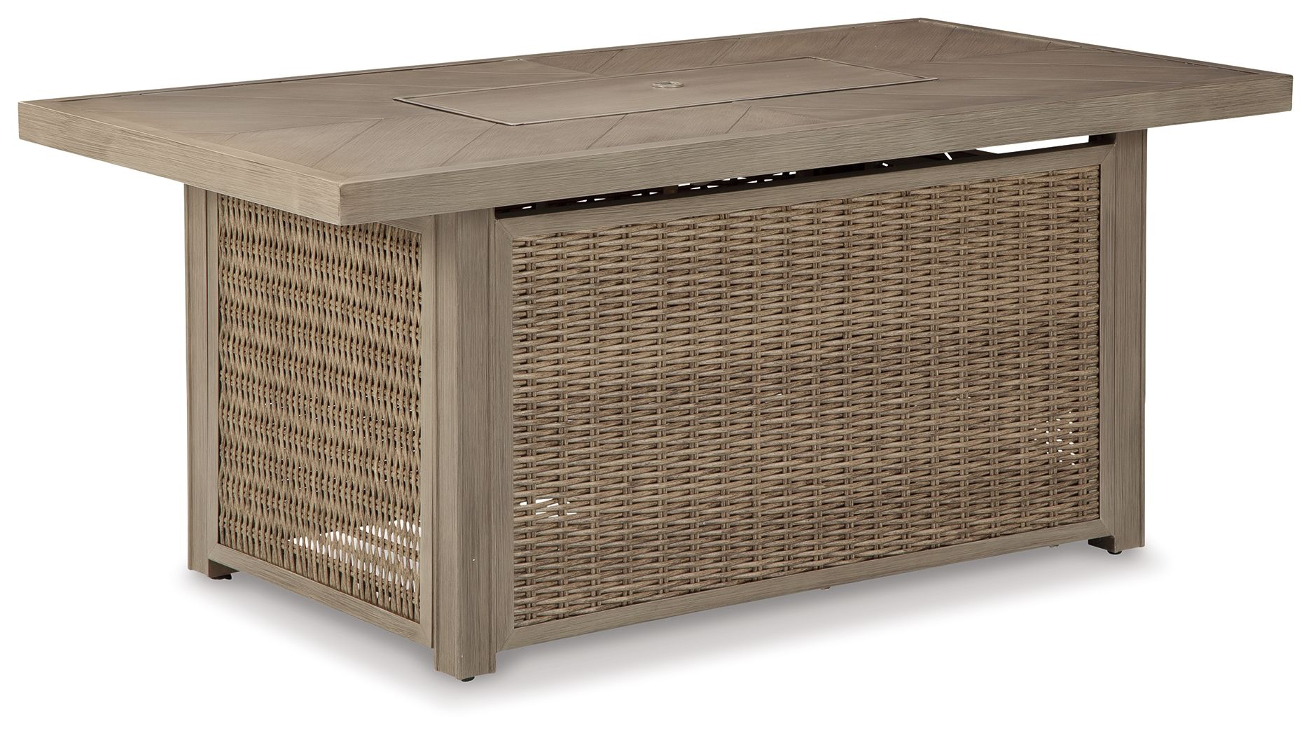 Beachcroft - Rectangular Fire Pit Table