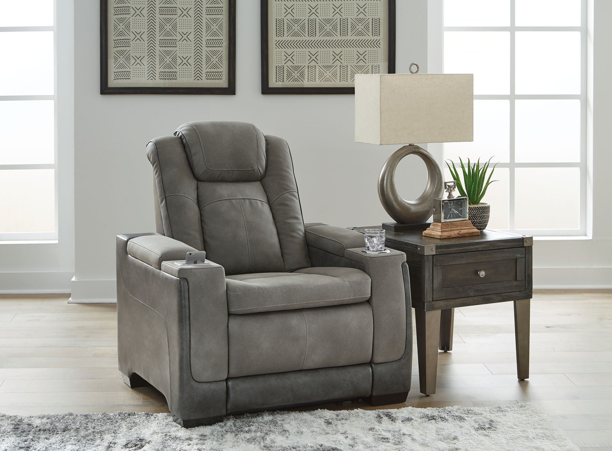 Next-Gen Durapella - Pwr Recliner/Adj Headrest