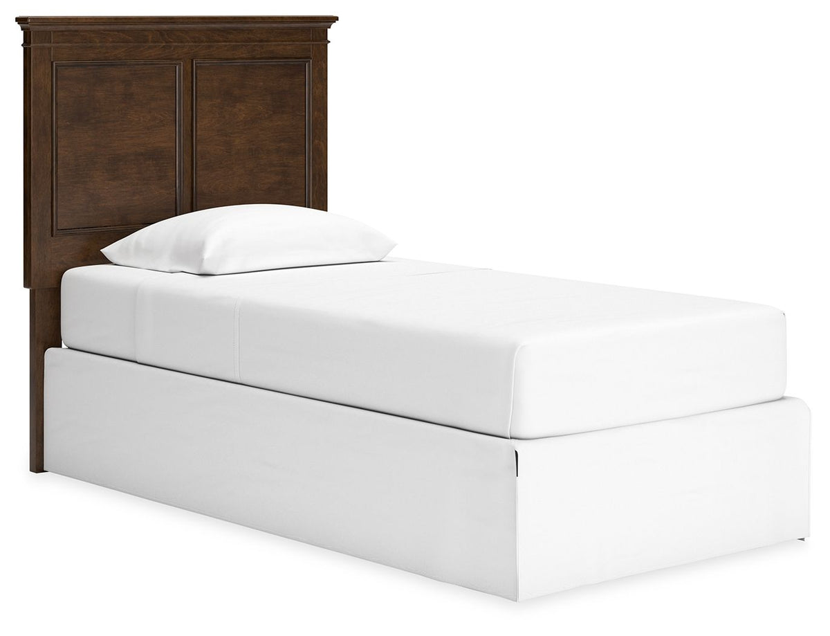 Danabrin - Twin Panel Headboard - Brown