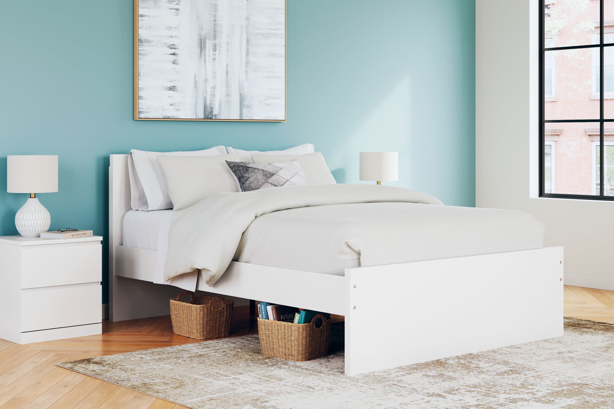Onita - Panel Platform Bed