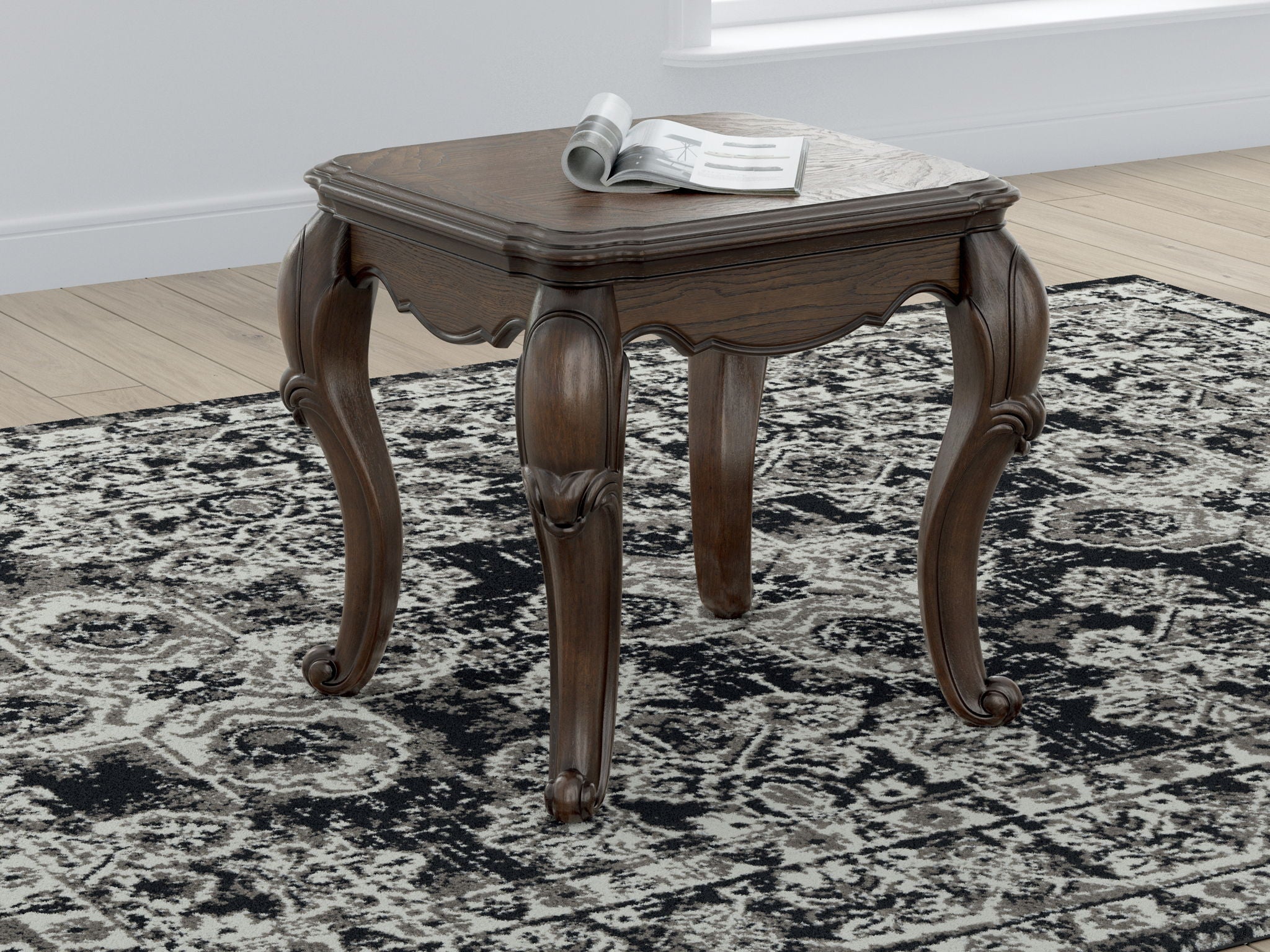 Maylee - Table With Cabriole Legs