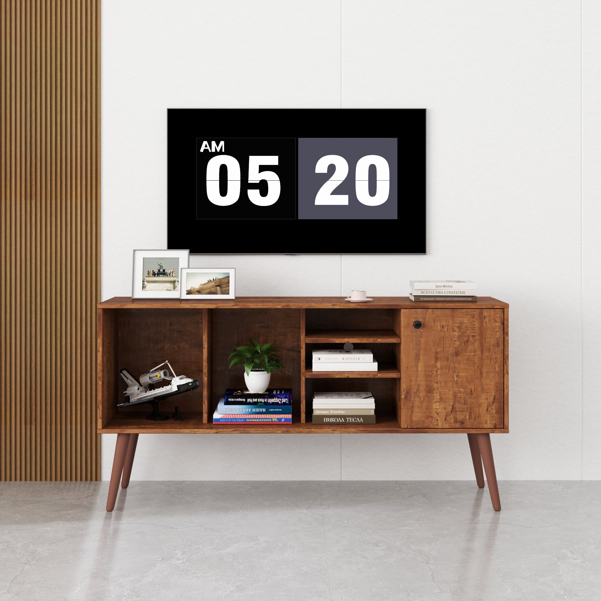 TV Stand with Storage & Shelves | Living Room Furniture