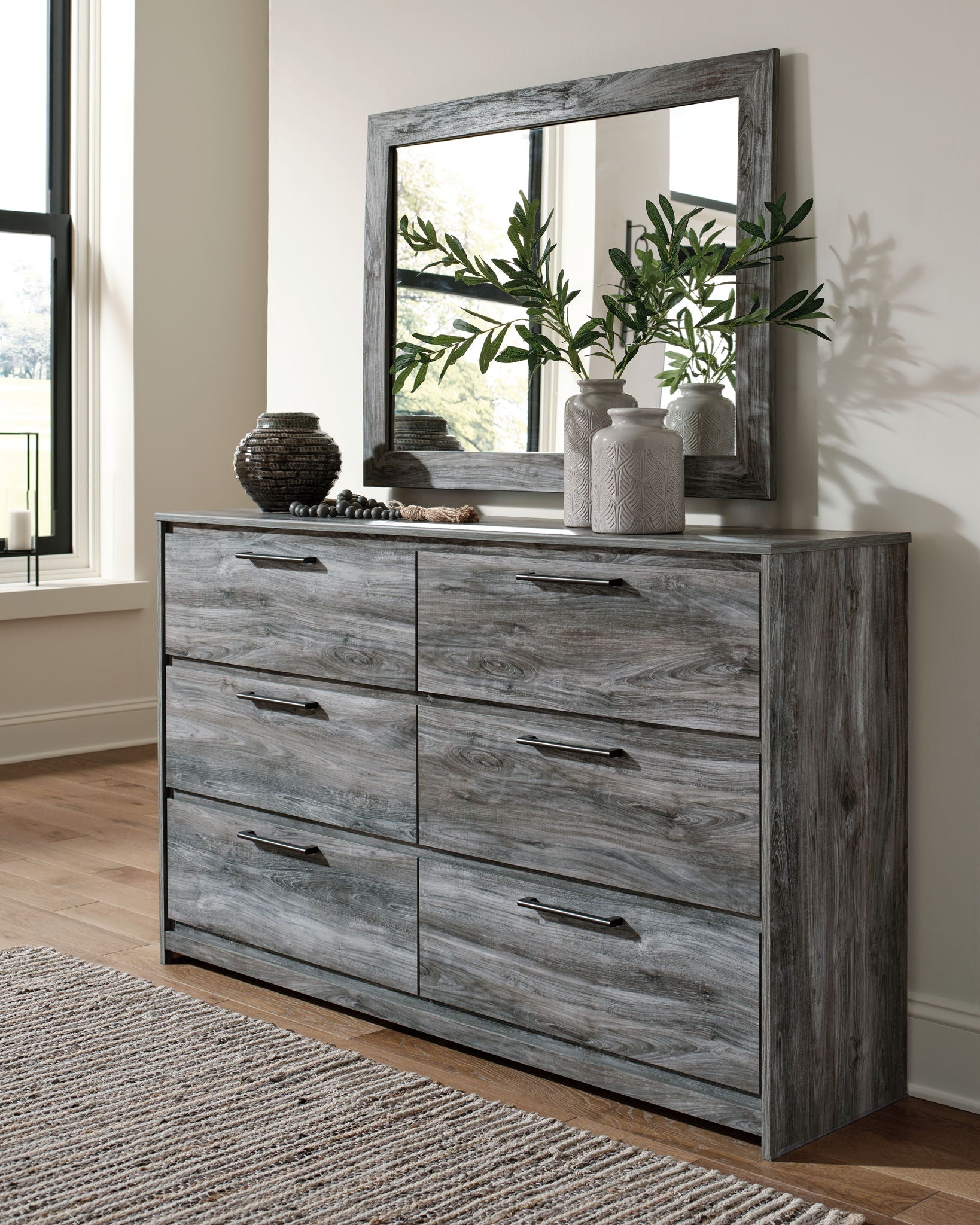 Baystorm - Panel Bedroom Set - Gray