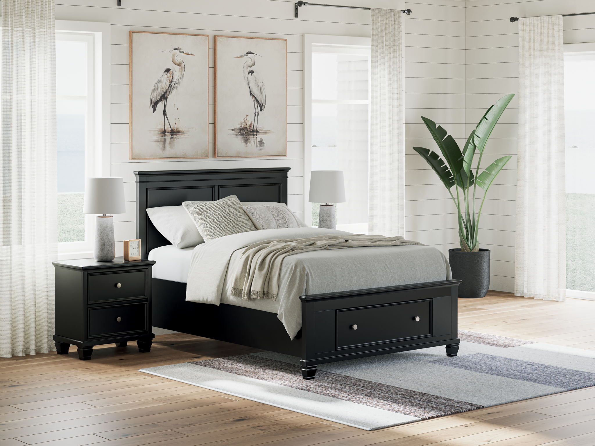 Lanolee - Panel Bed