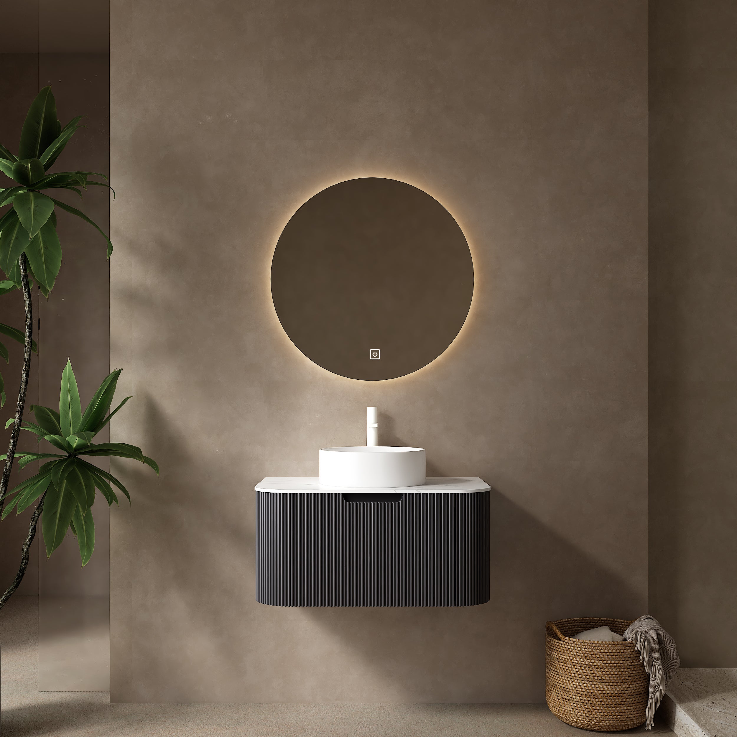 DINA 30" Modern Floating Vanity with Sink