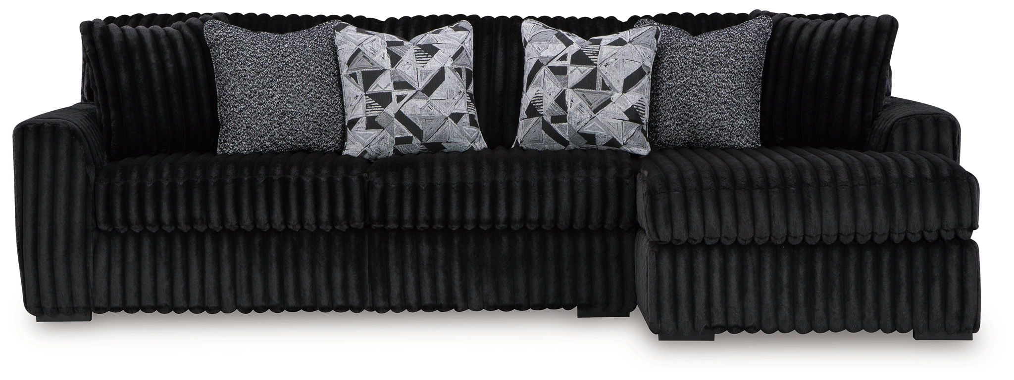 Midnight-Madness - 4 Piece Sectional Set