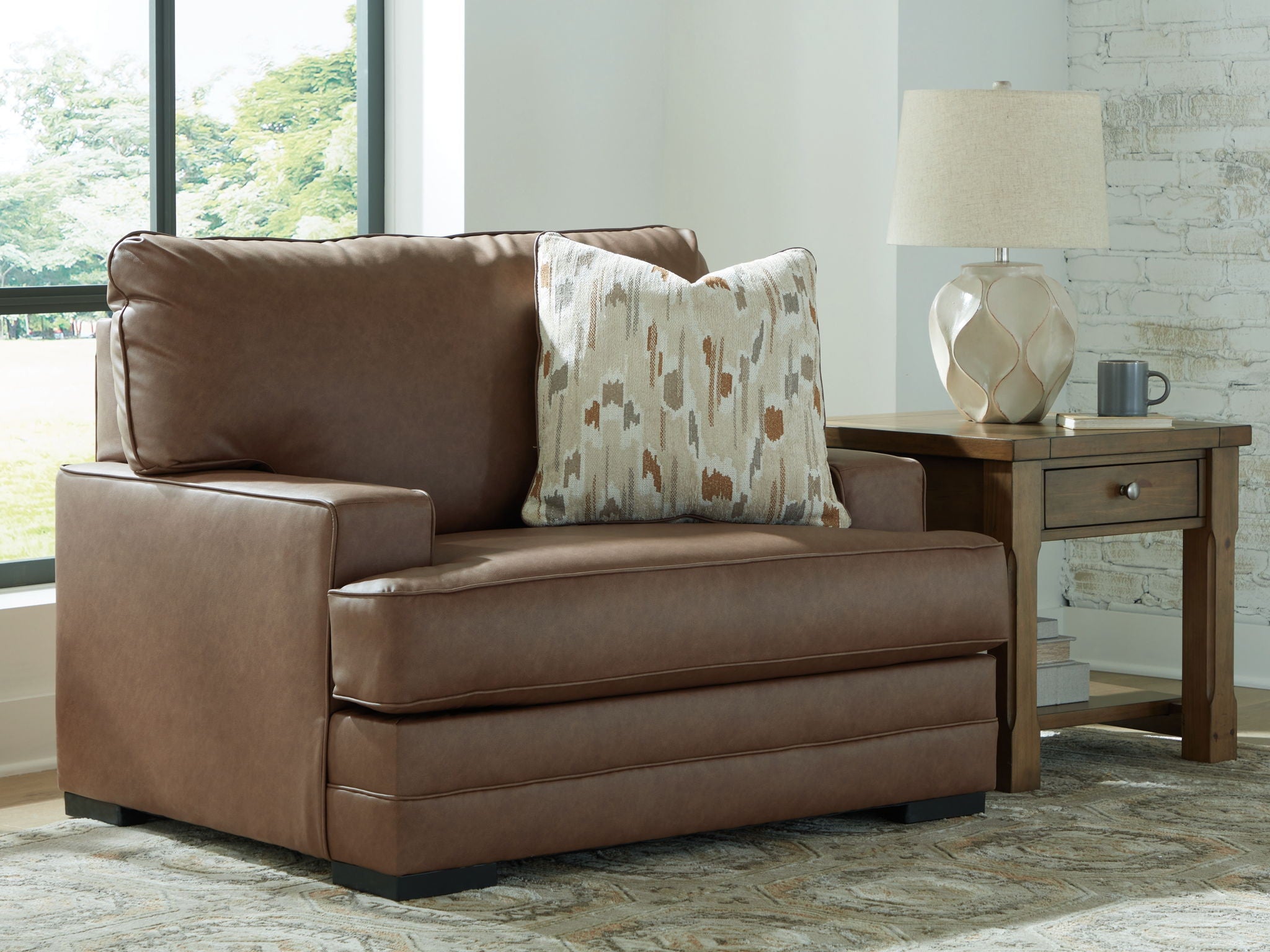 VillaCourt - Chair And A Half - Caramel