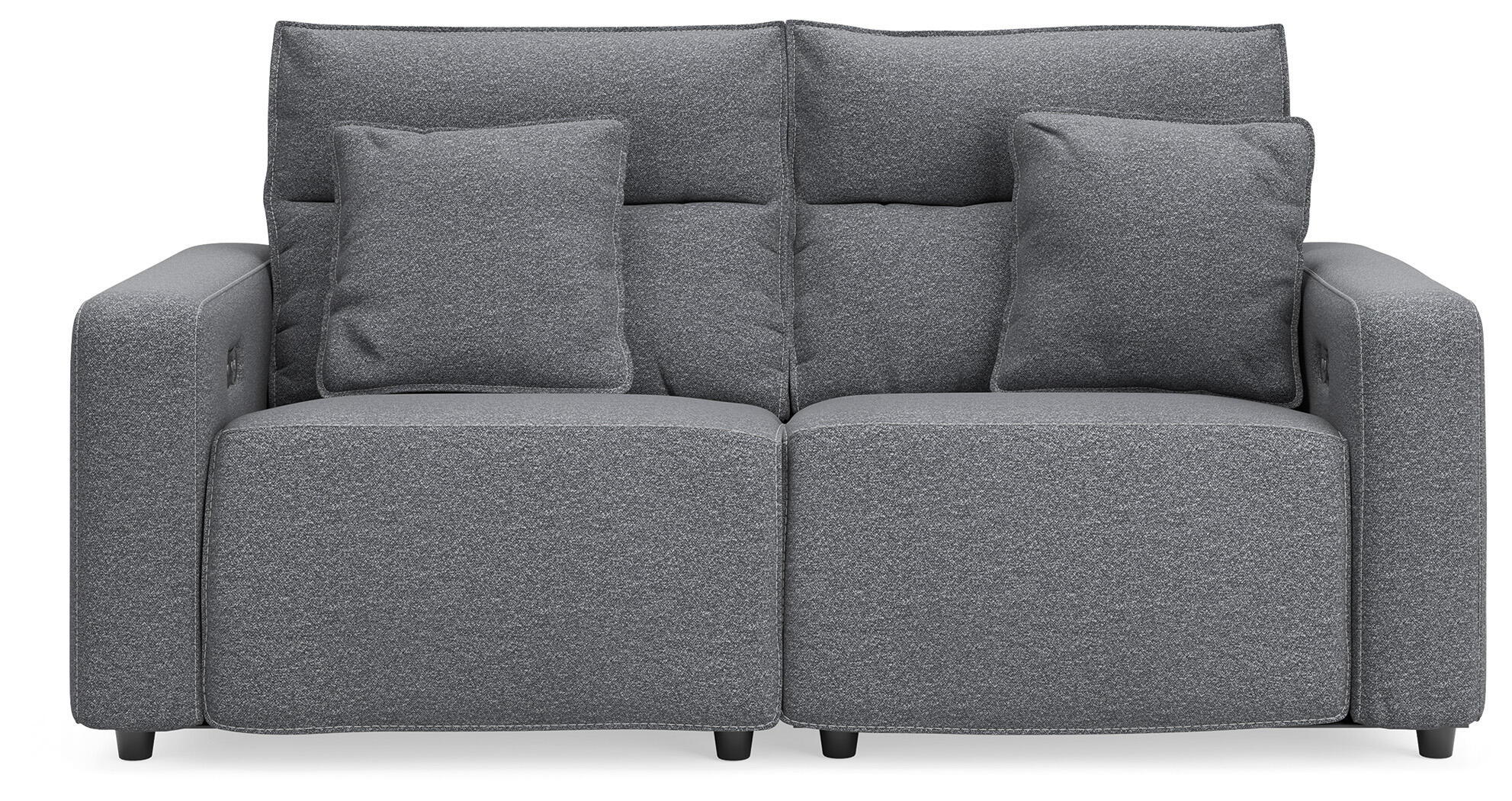 Modmax II - Reclining Sectional - Salt And Pepper