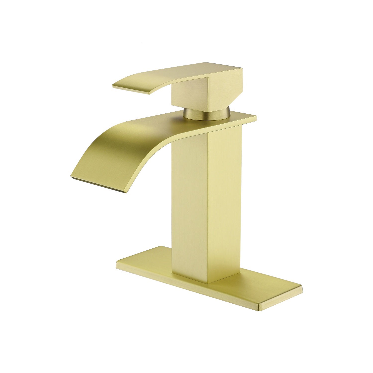 Single Handle Waterfall Bathroom Faucet