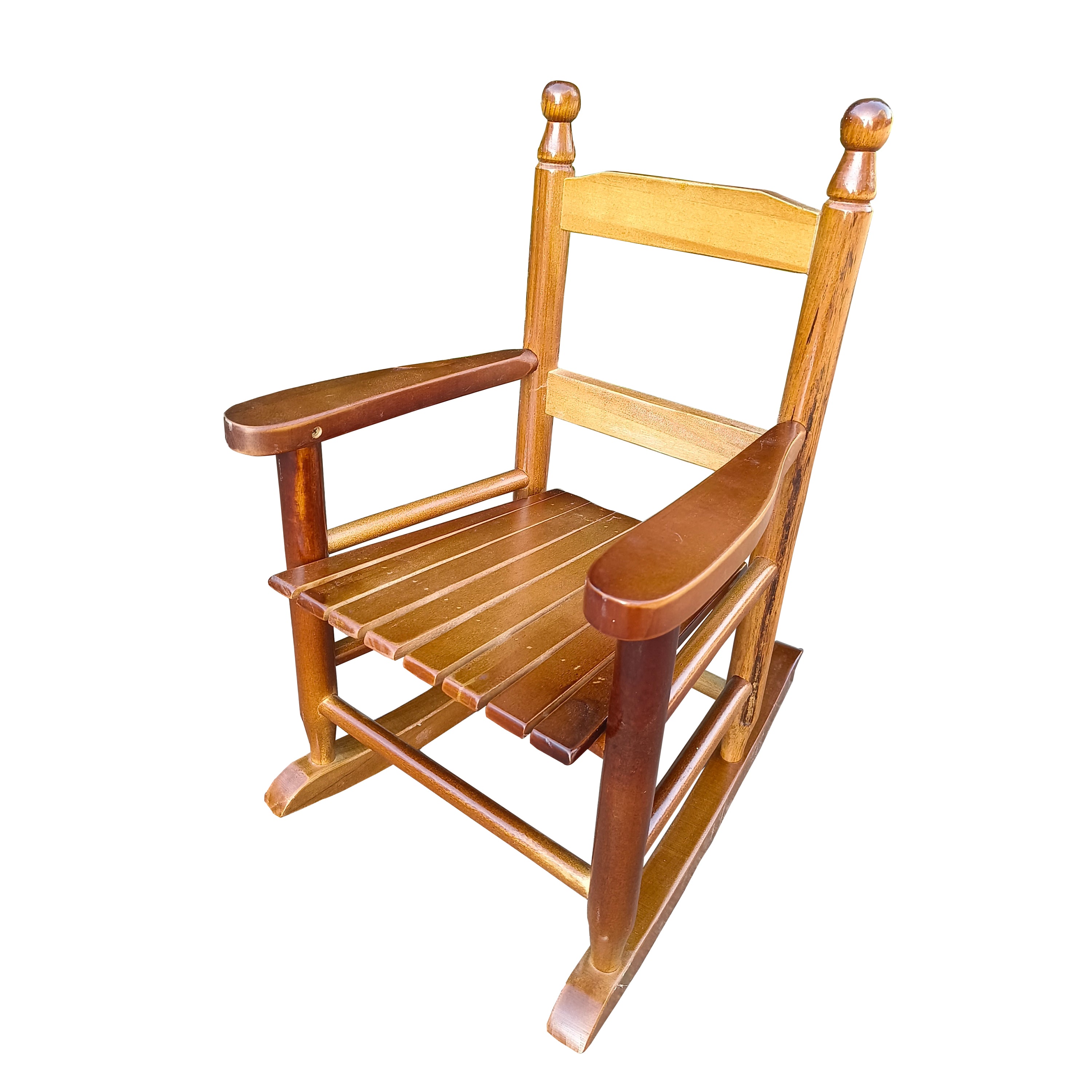 Children's Rocking Chair - Populus Wood - Indoor/Outdoor Oak Finish