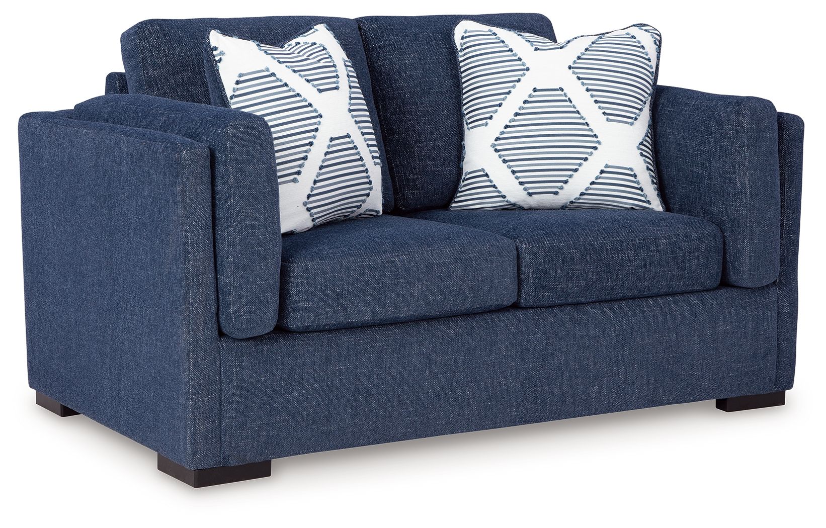 Evansley - Loveseat - Navy