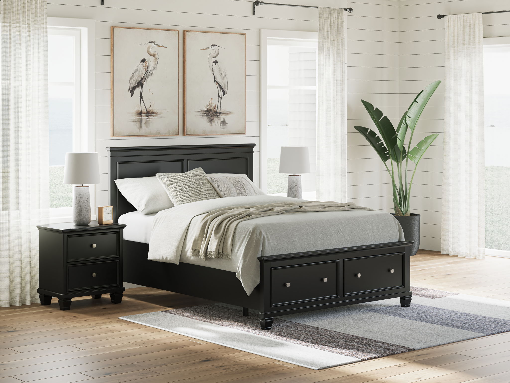 Lanolee - Panel Bed
