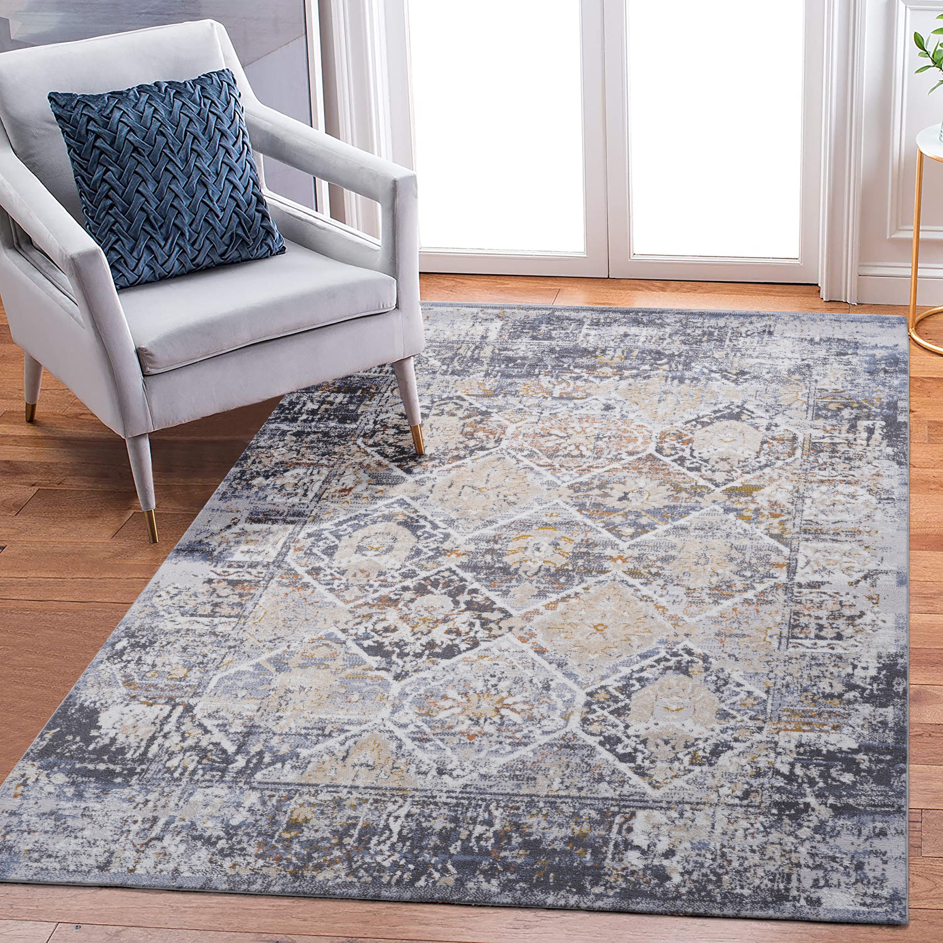 6x9 Area Rug: Stain-Resistant & Stylish
