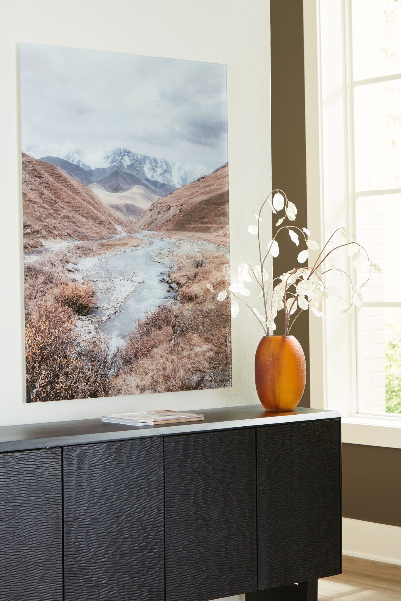 Darinby - Wall Art - Gray / Brown / White