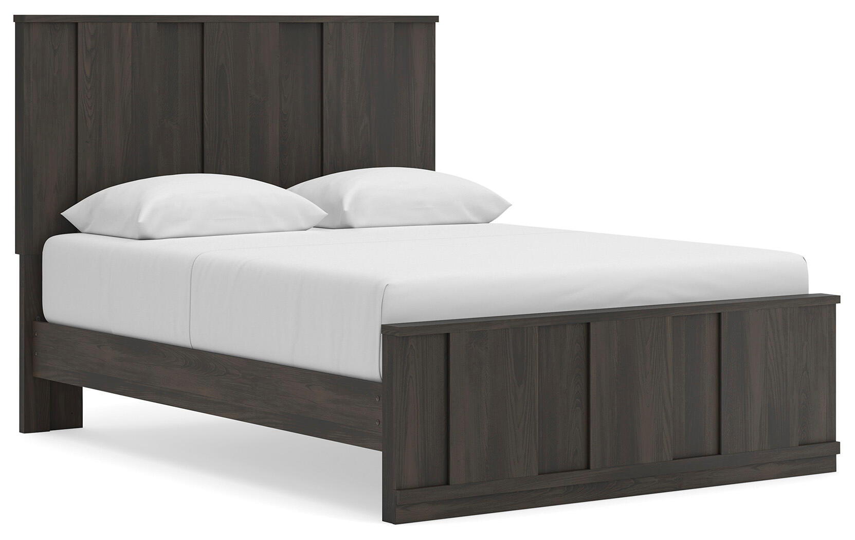 Shaehartin - Panel Platform Bed