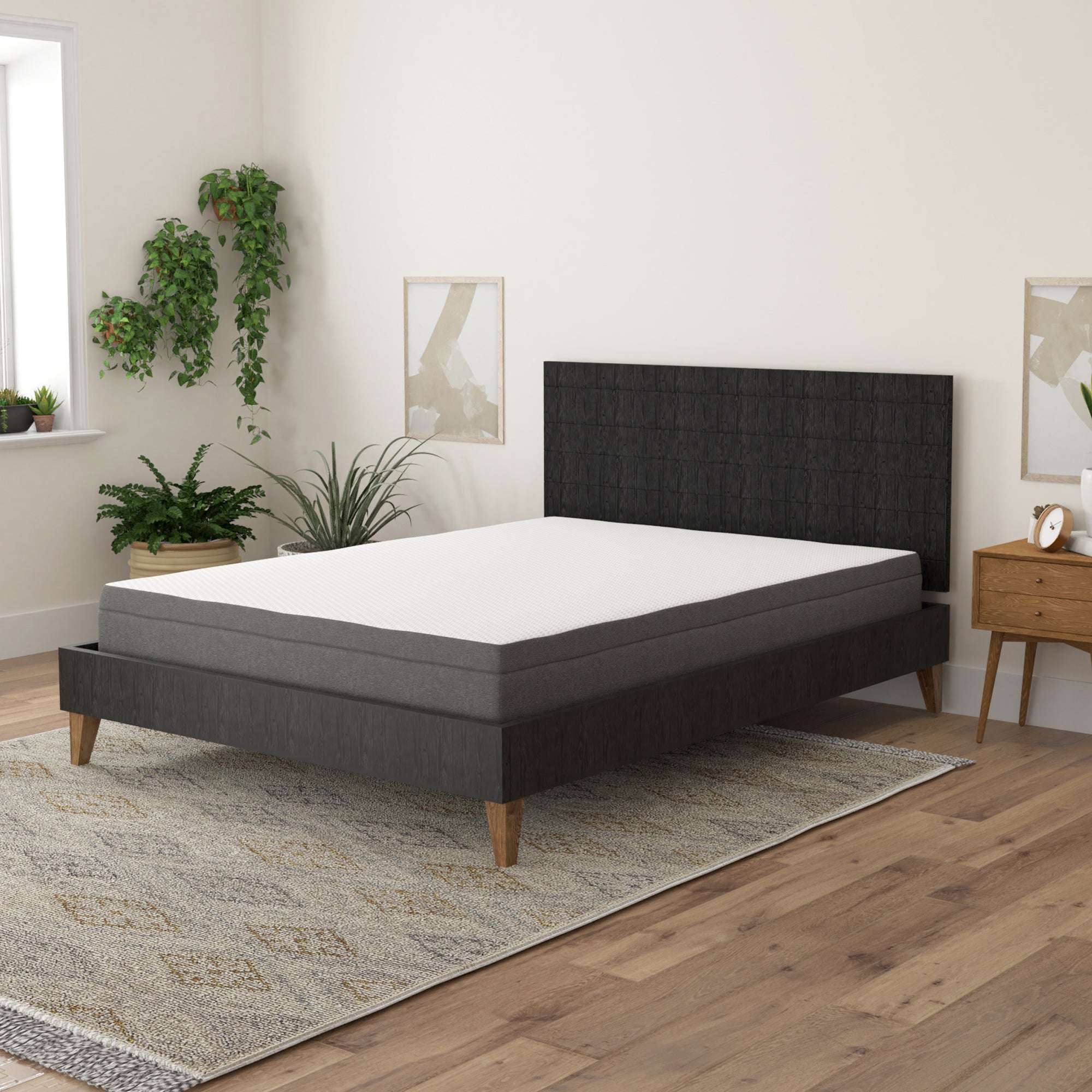 8' Daisy Twin Mattress: Firm Foam, Edge Support
