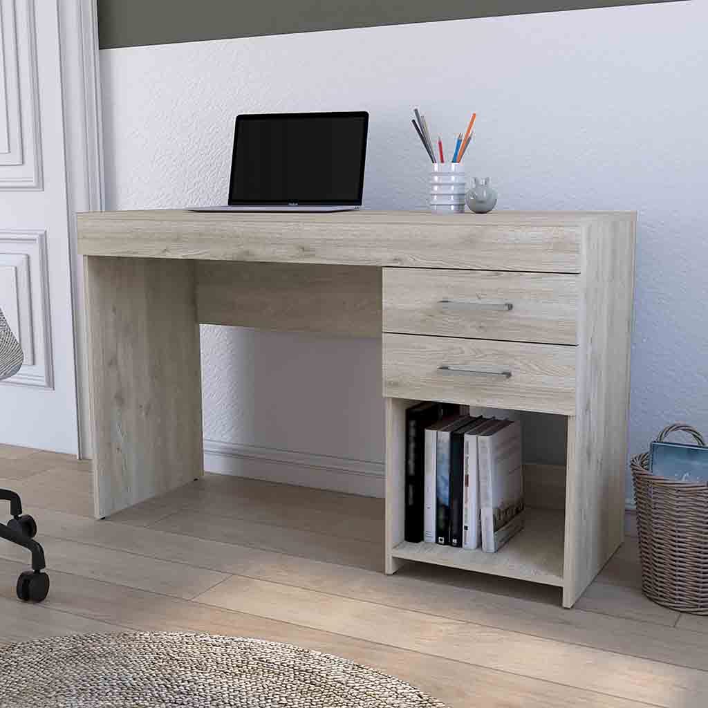 Austin Writing Desk w/ Drawers & Cabinet
