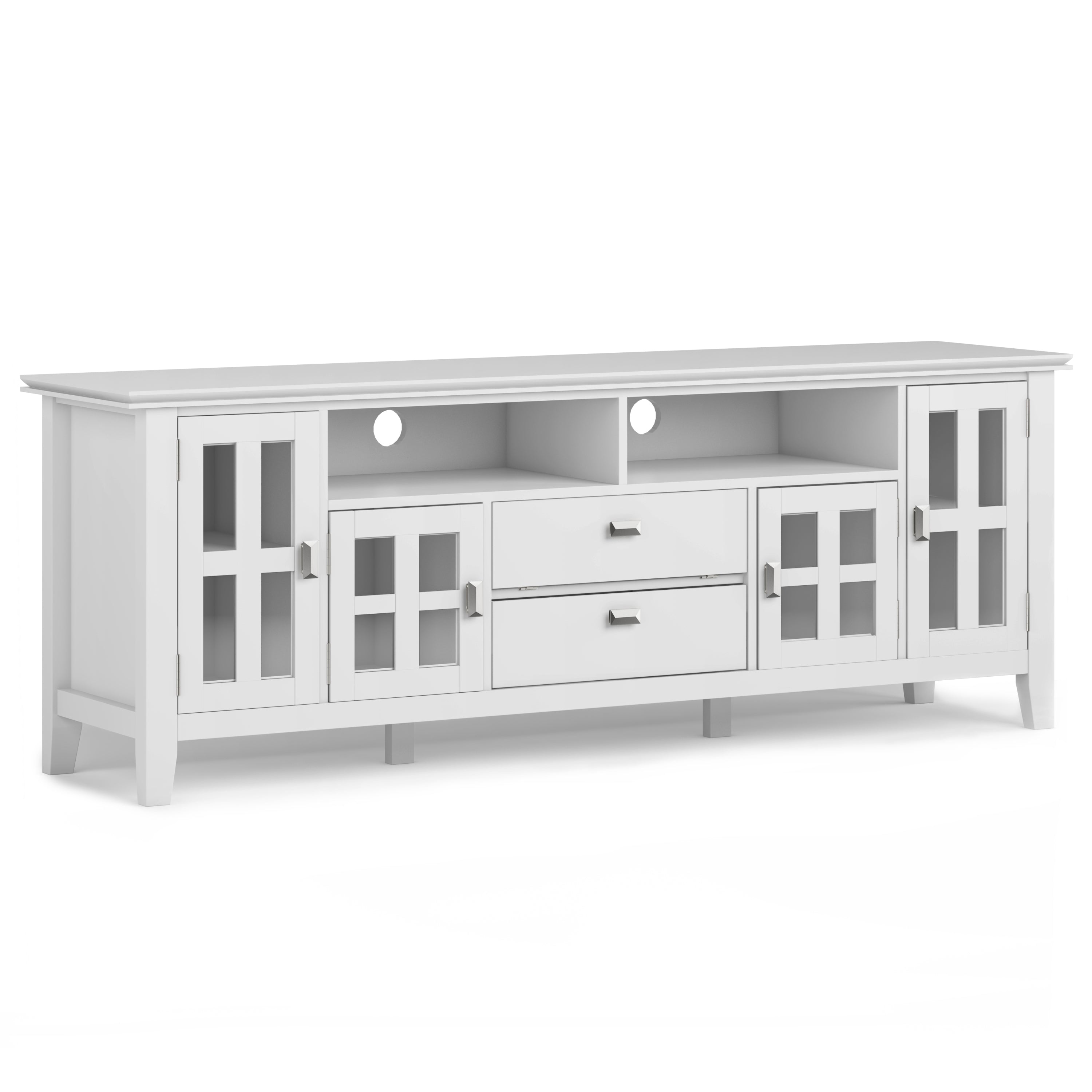 Artisan 72" White TV Media Stand