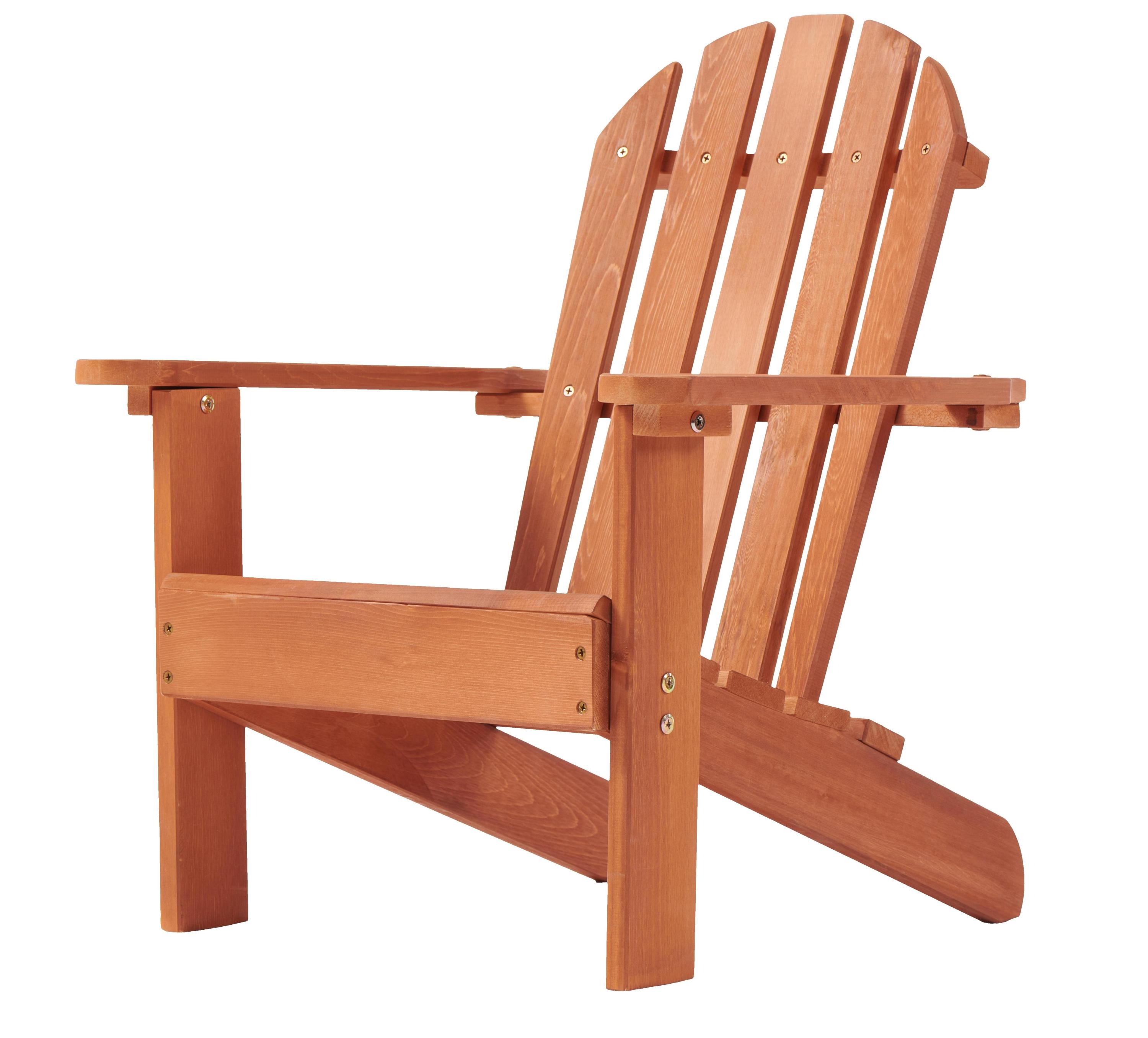 Kids Wooden Cedar Adirondack Patio Lounge Chair - Indoor/Outdoor