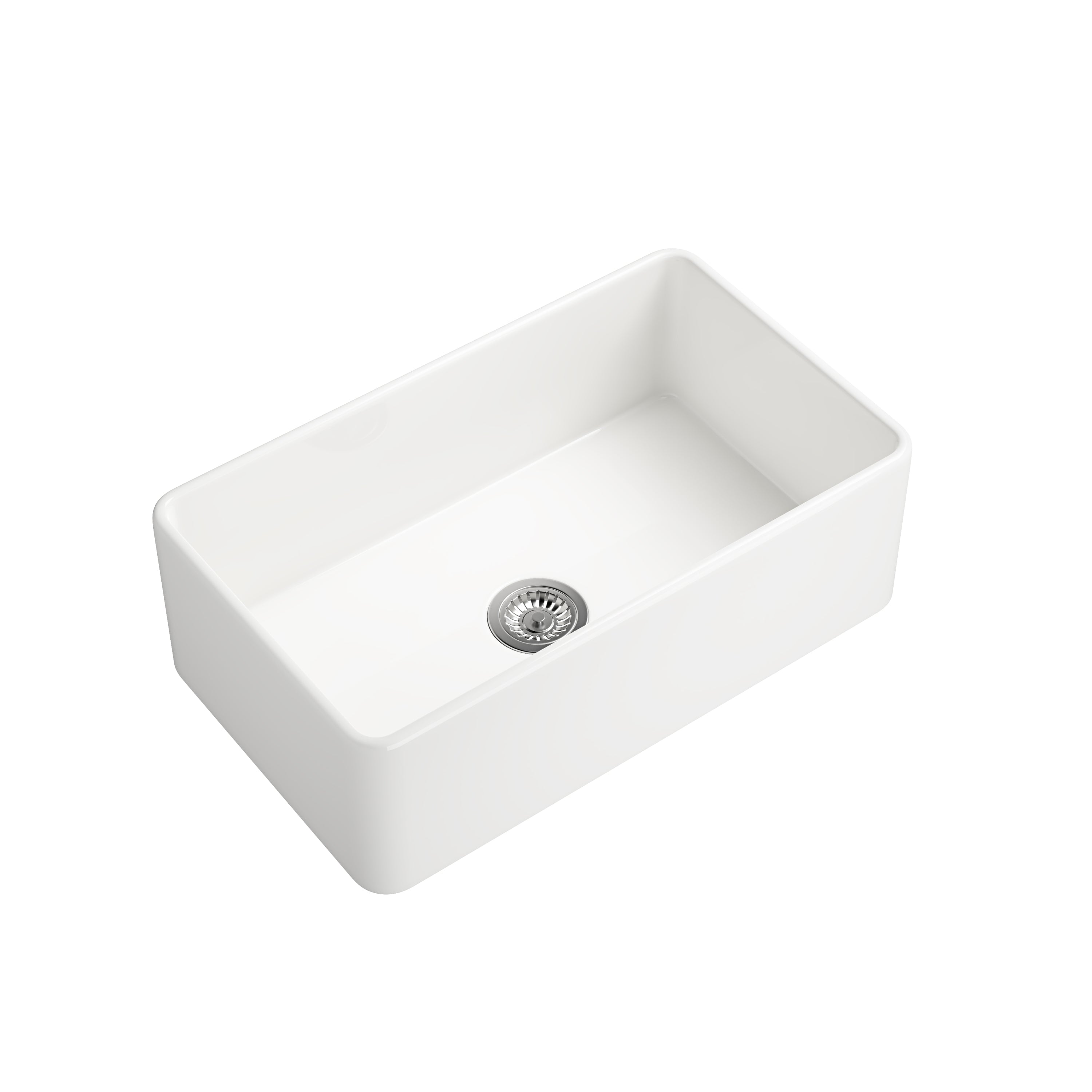 Farmhouse Apron Kitchen Sink: Deep Single Bowl