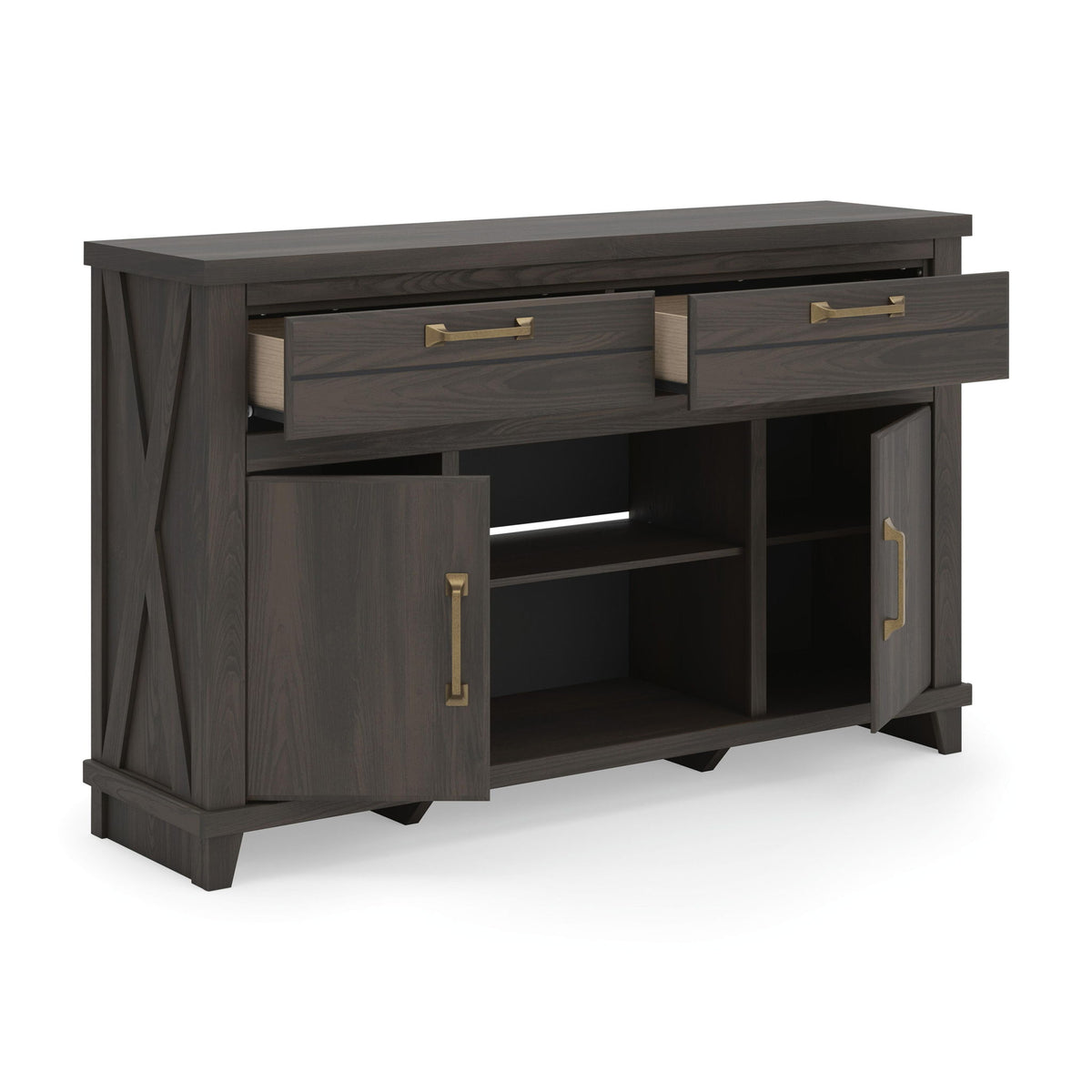 Brazen Valley - TV Stand With Fireplace Option