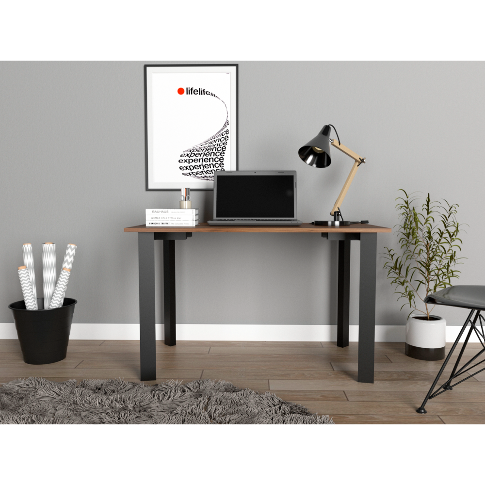 Cabo Mahogany Writing Desk | Classic Four-Leg Design