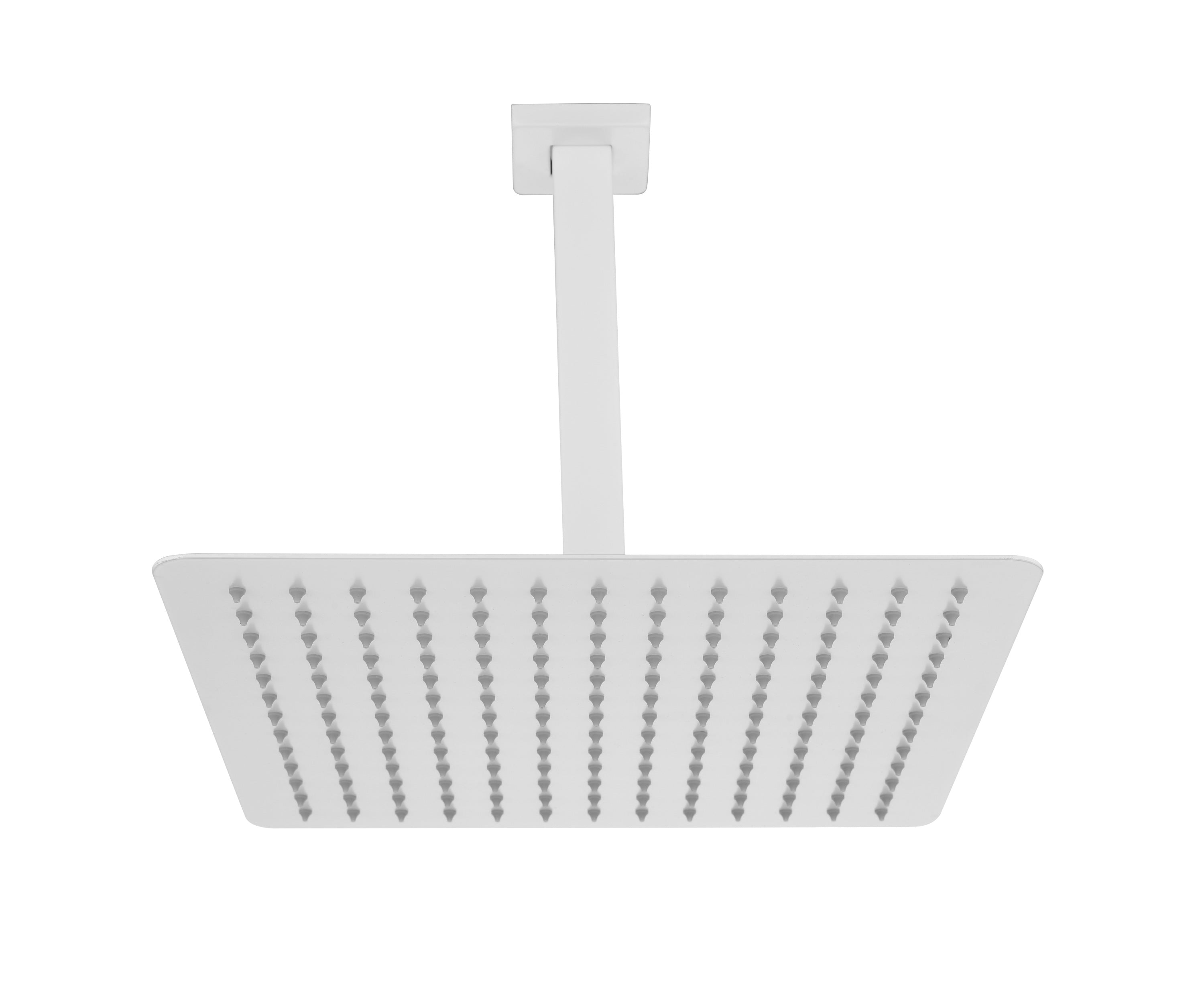 Luxury Rainfall Showerhead: Ultra-Thin & Self-Cleaning