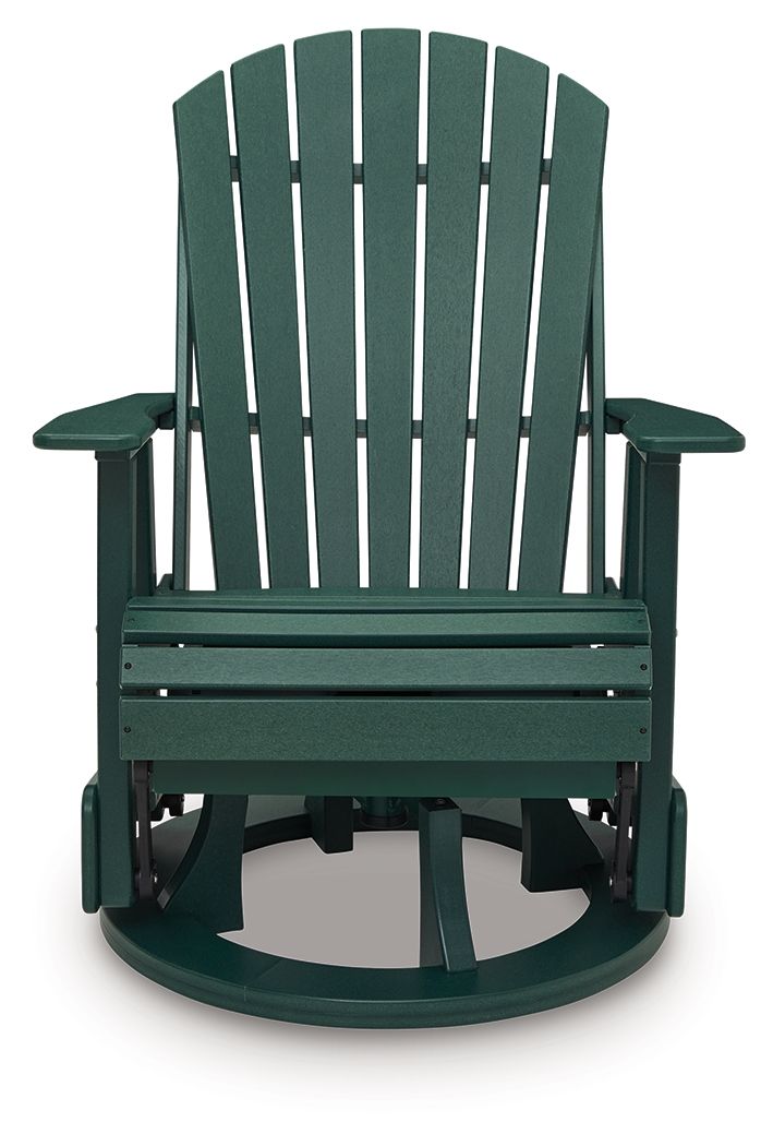 Shell Beach - Swivel Glider Chair - Green
