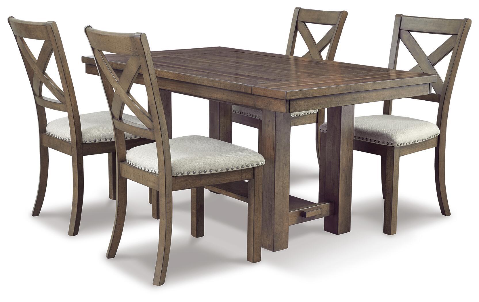 Moriville - Rectangular Dining Room Extension Table - Grayish Brown