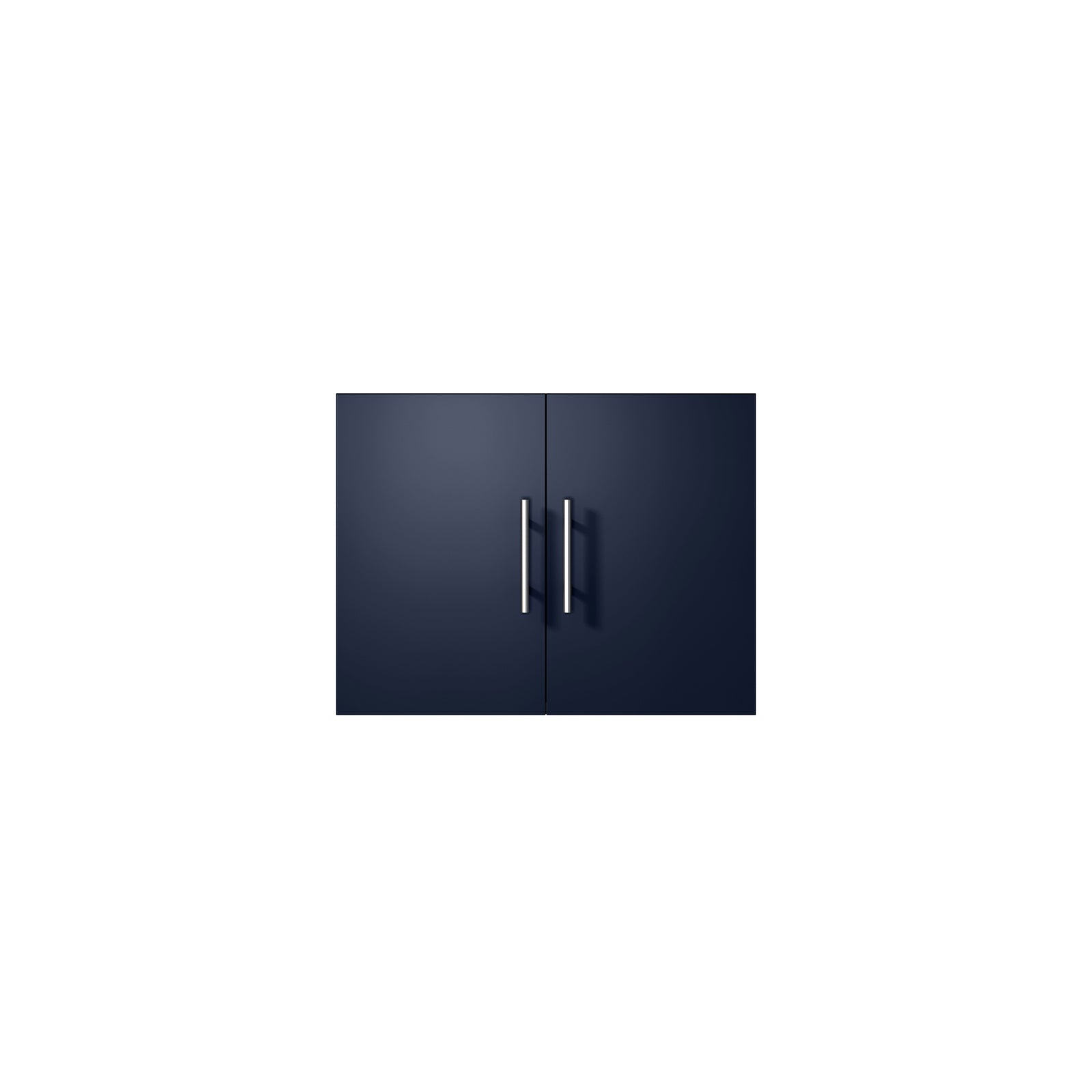 Navy Blue 24" Bath Vanity: Stylish & Small