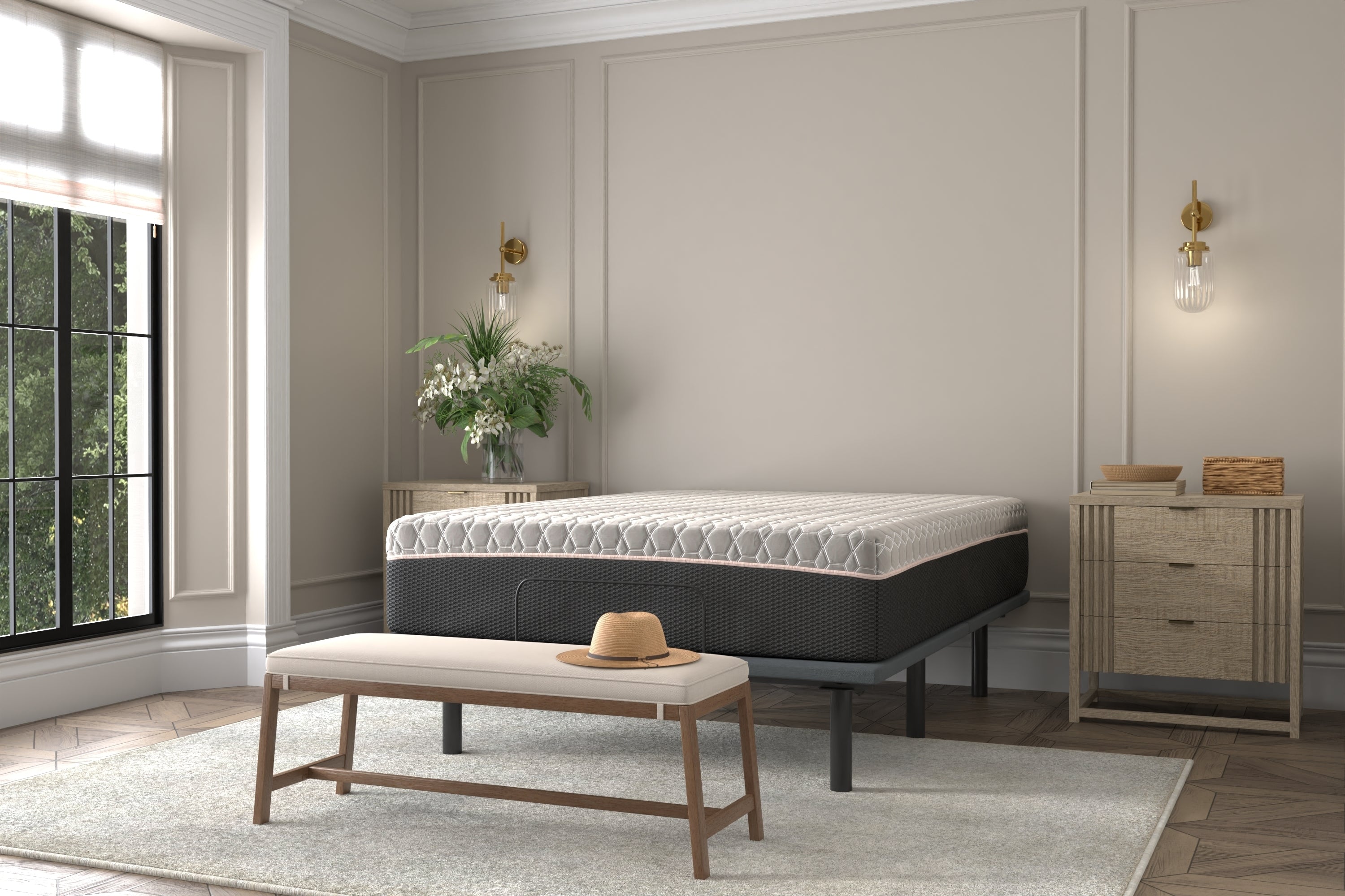 Copper Lux Hybrid 12" Mattress: Cooling Comfort