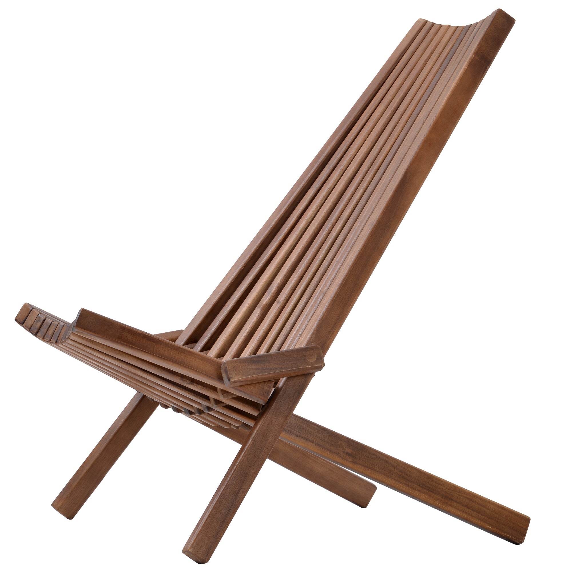 Portable Solid Wood Folding Chair - Indoor & Outdoor Use