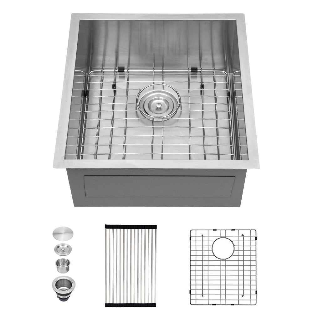 13" Undermount Kitchen Sink - Stainless Steel