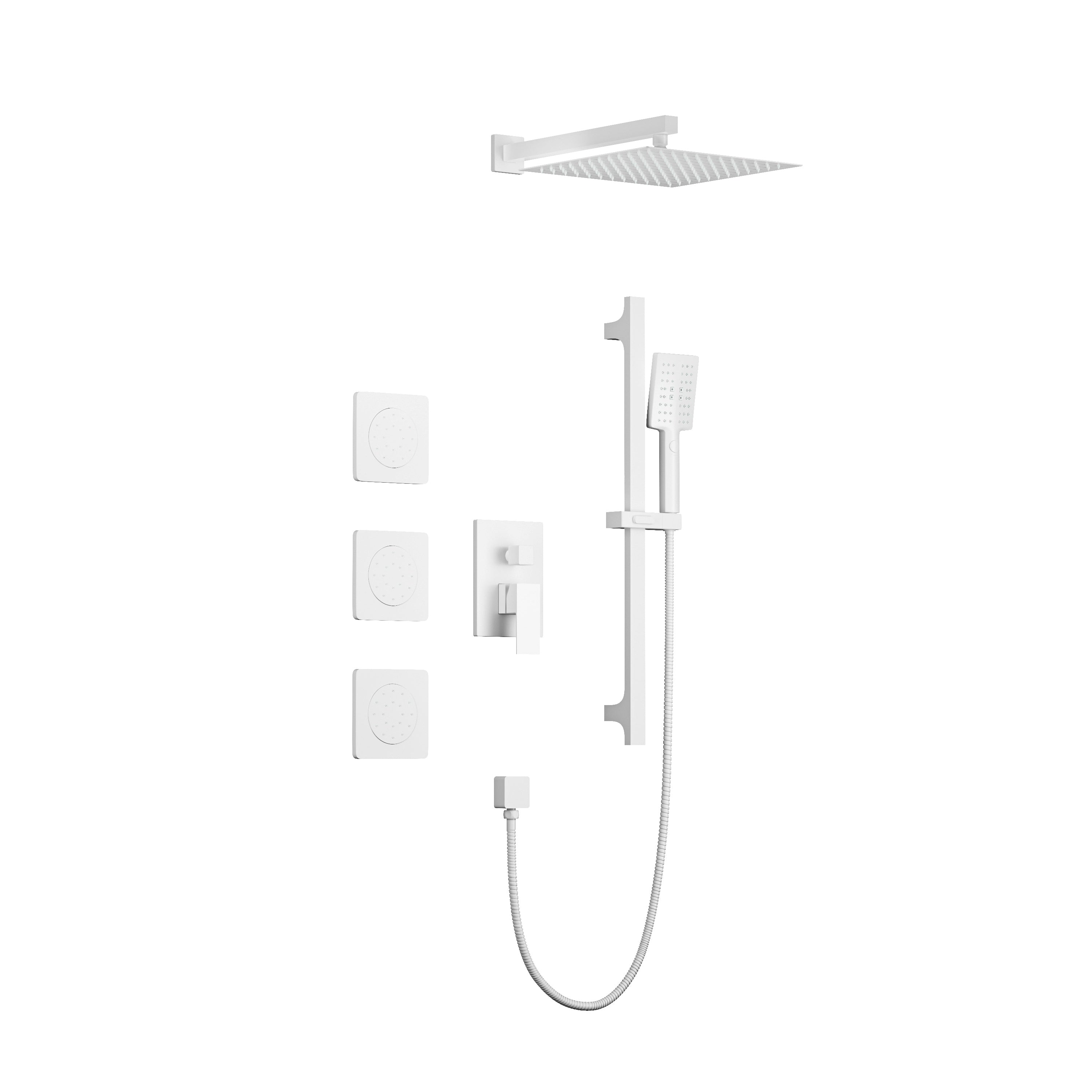 Luxury Shower System: 8-Piece Complete Set