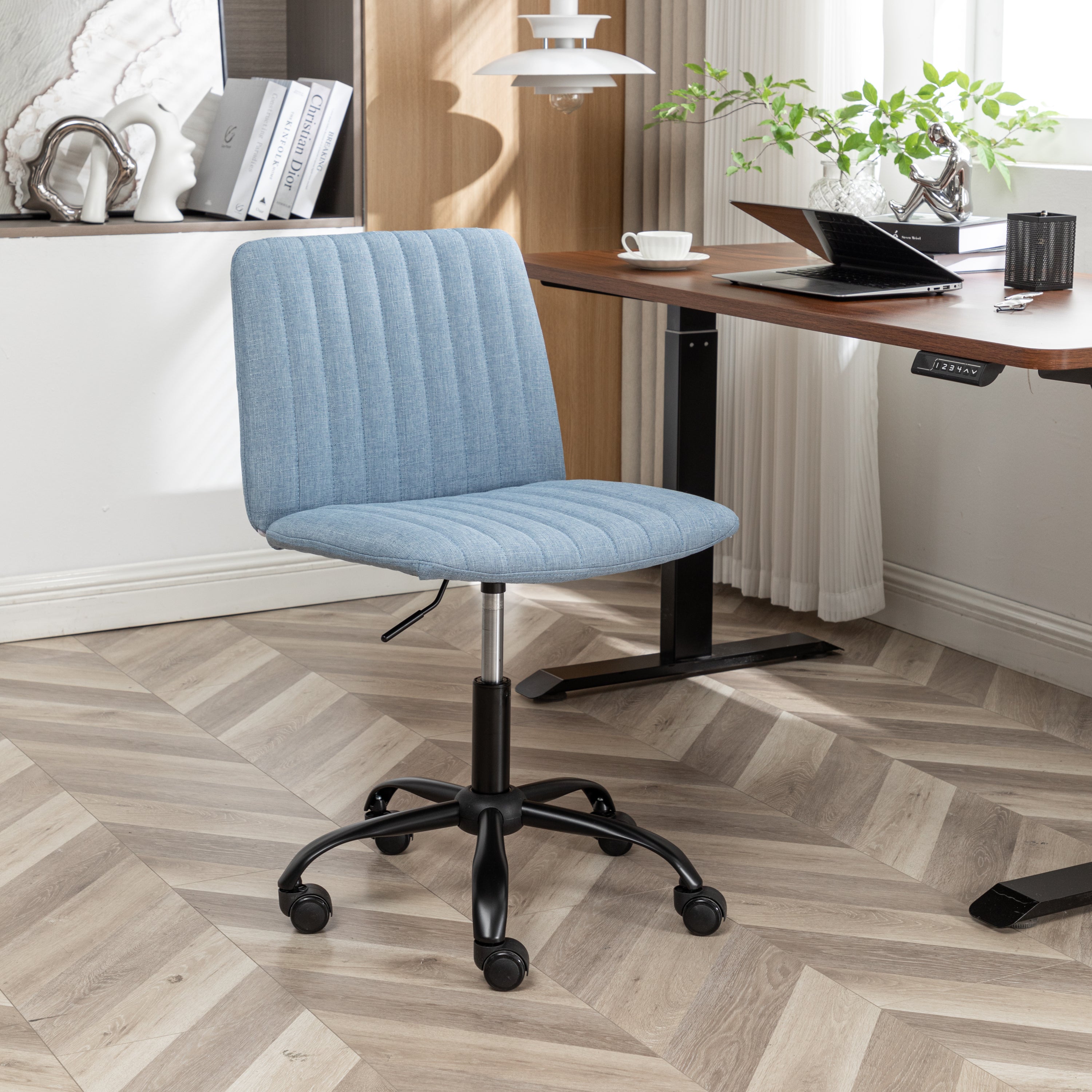 Masar Fabric Swivel Office Chair | Ergonomic & Adjustable