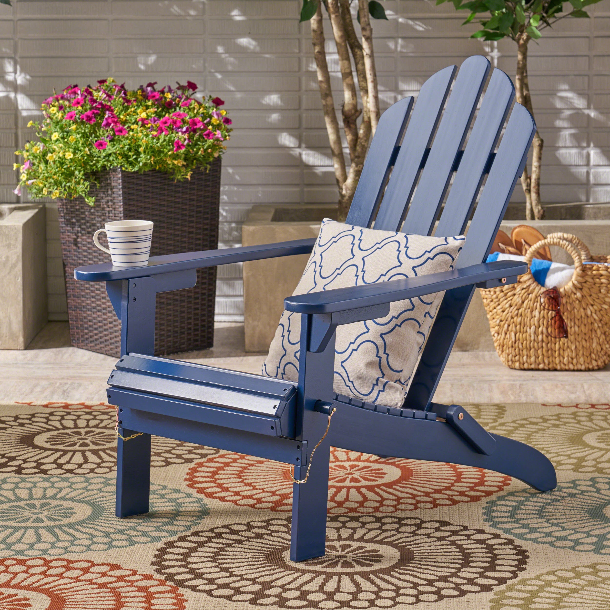 Hollywood Foldable Adirondack Chair | Patio Furniture